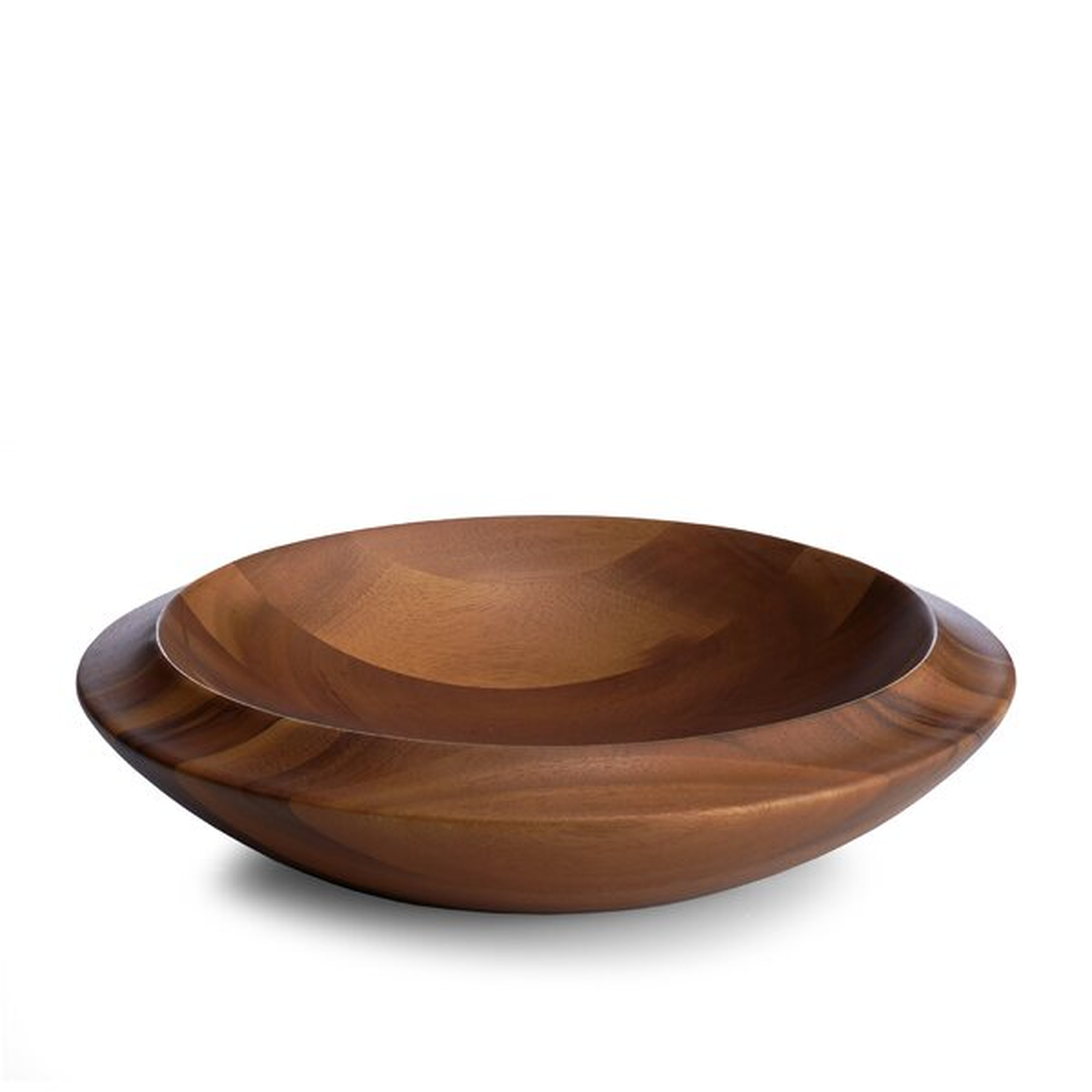Nambé Nambe Skye Wood Centerpiece Bowl - Perigold
