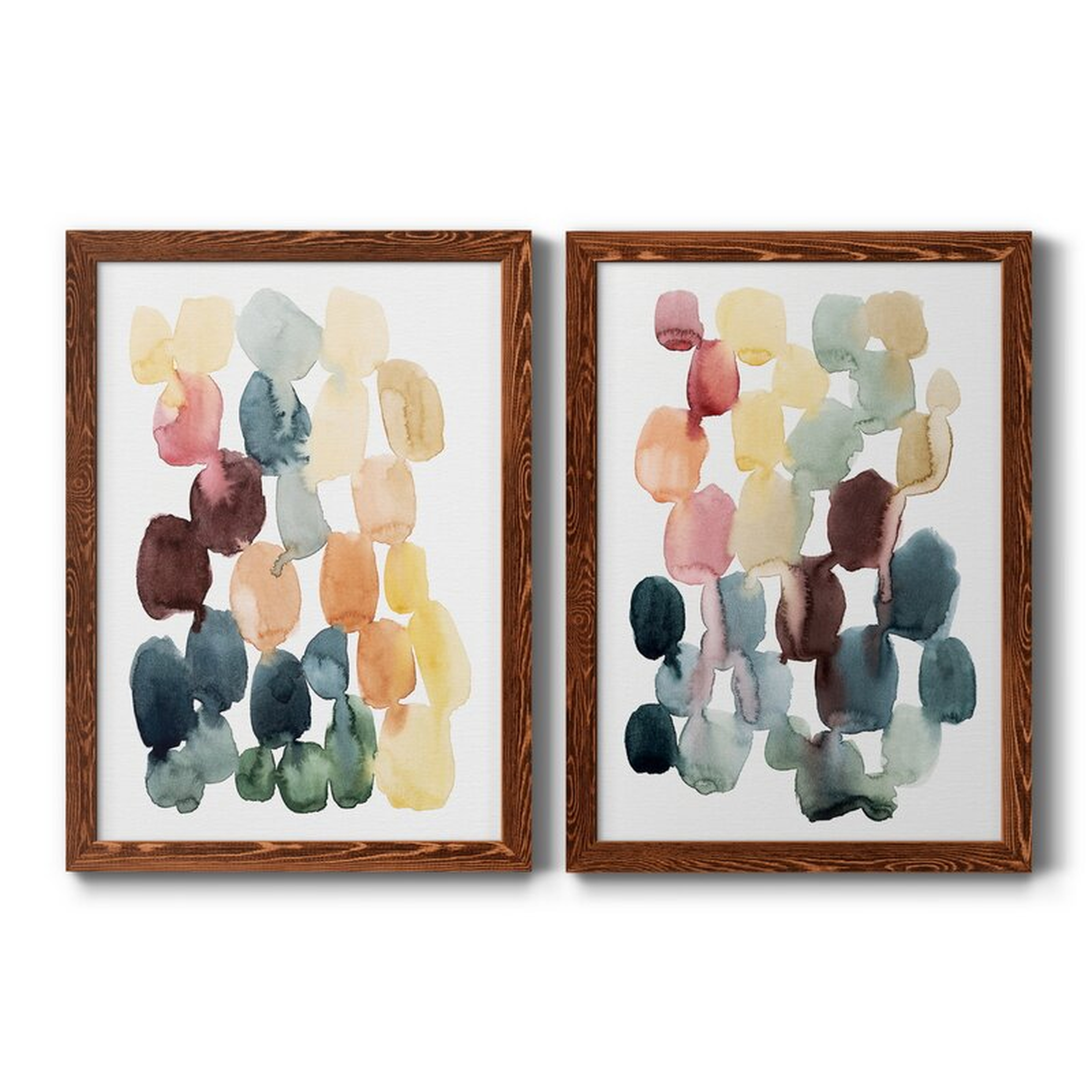 Desert Stones I - 2 Piece Picture Frame Painting on Canvas - Wayfair