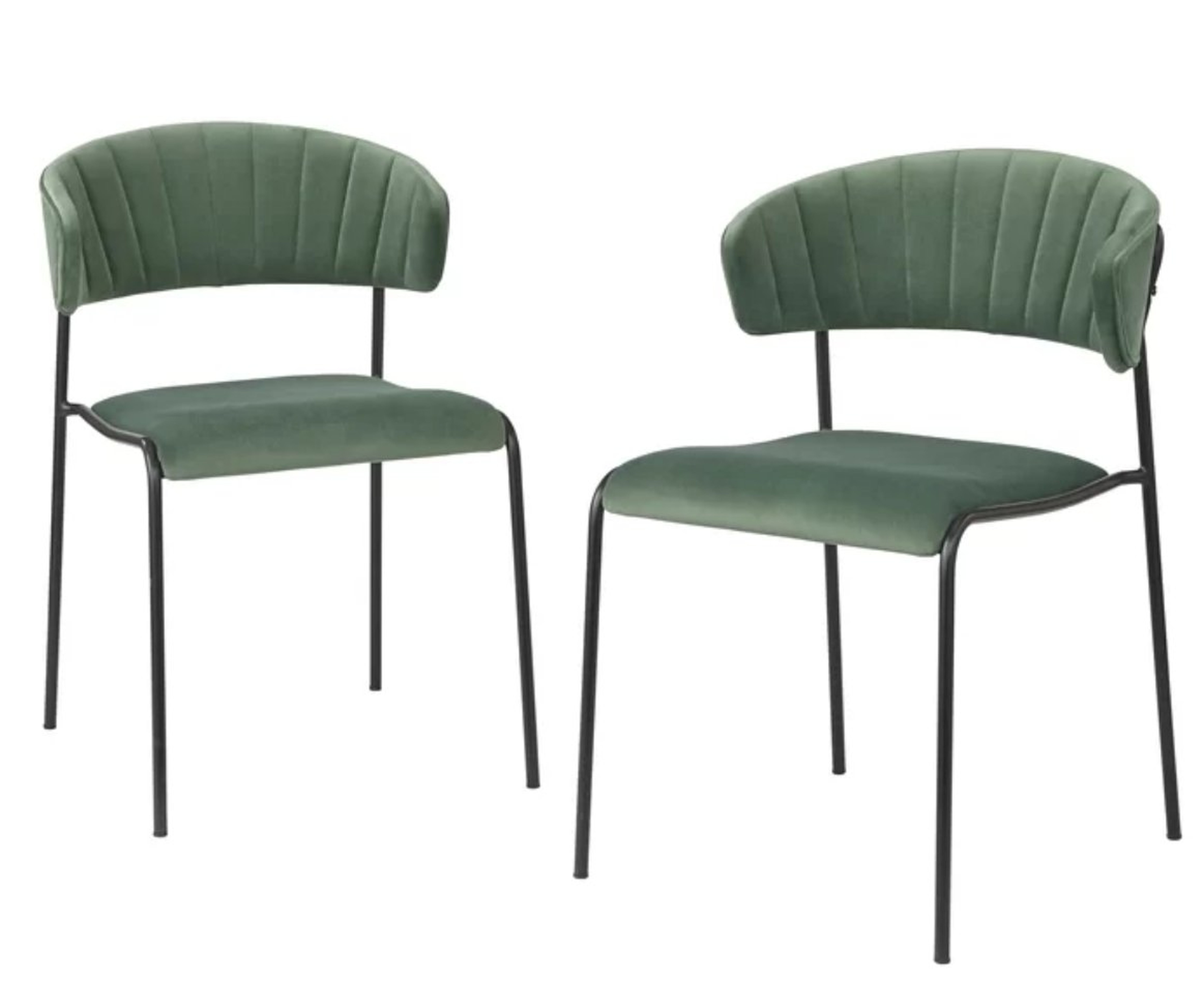 Caistor Upholstered Dining Chair (set of 2) - Wayfair