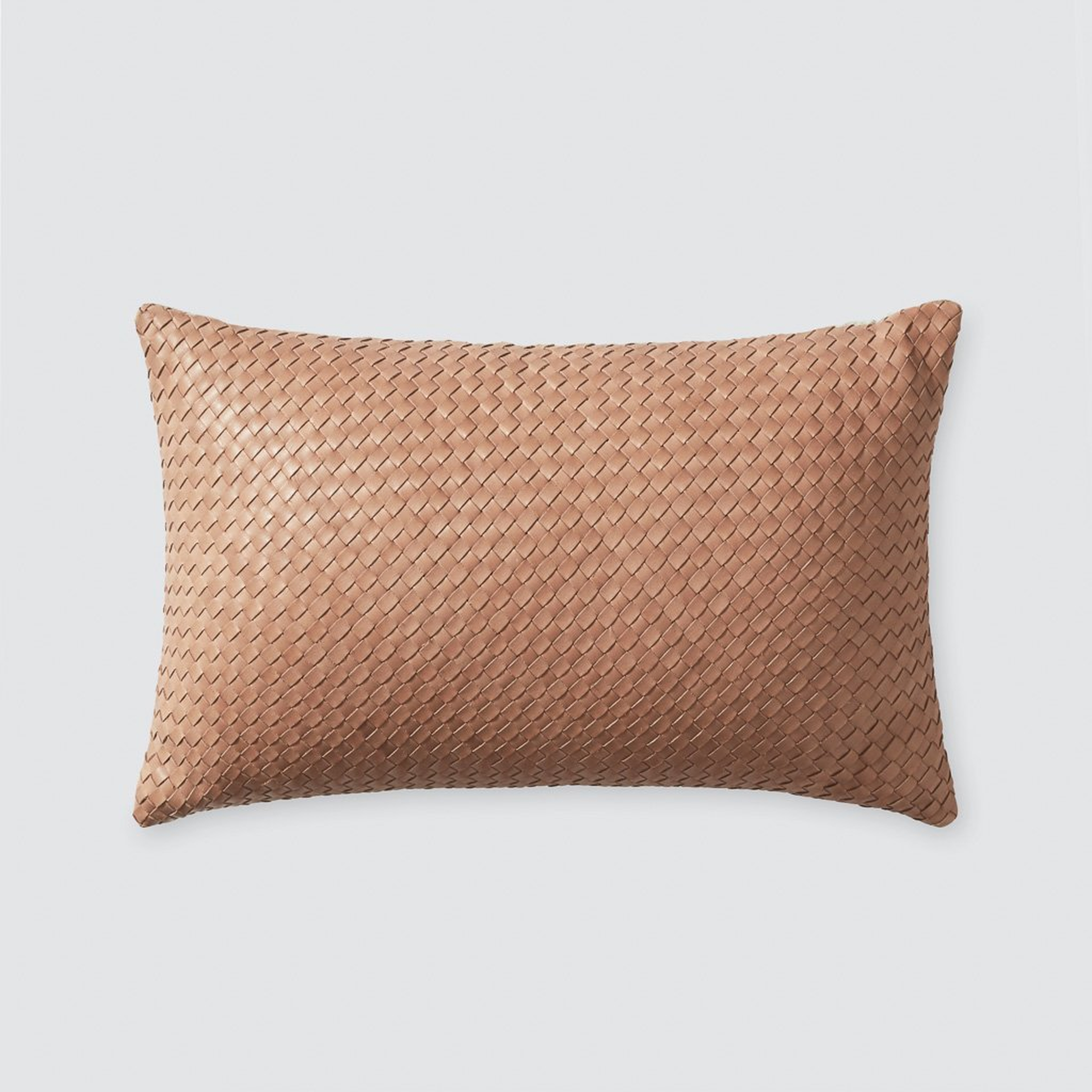 DHARA LEATHER LUMBAR PILLOW - SMALL - The Citizenry