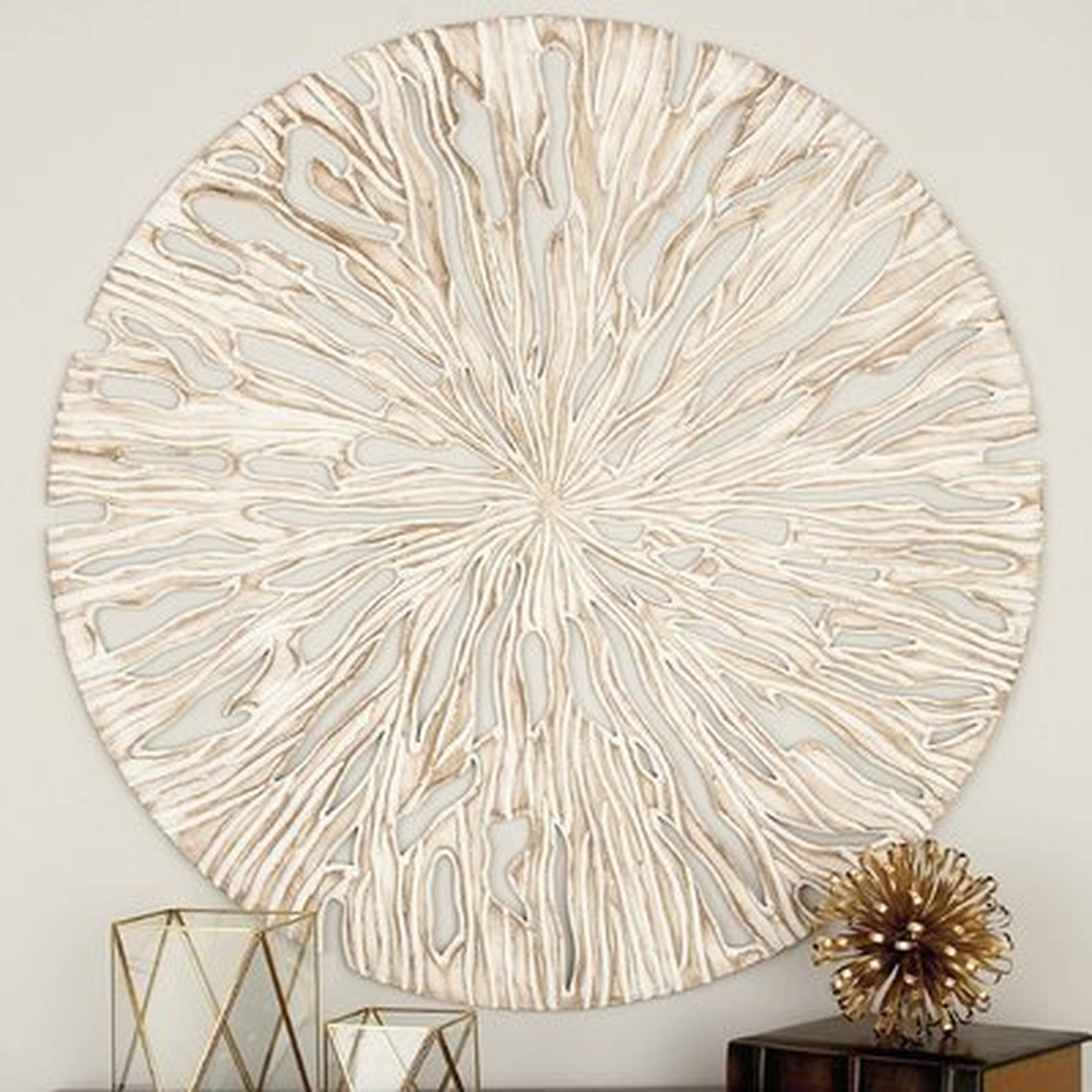 Striking Carved Wood Panel Wall Décor - AllModern