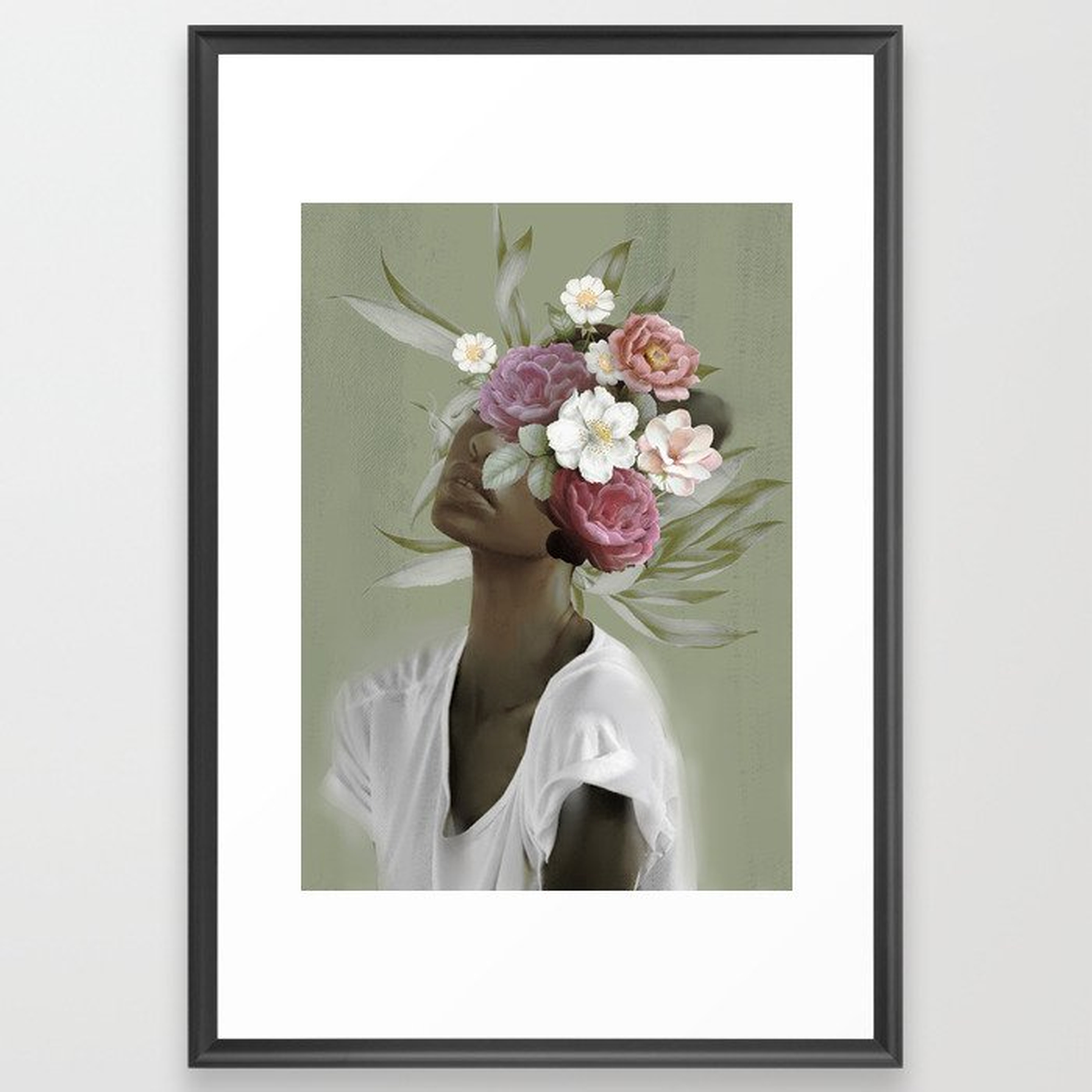 Bloom 9 Framed Art Print - Society6