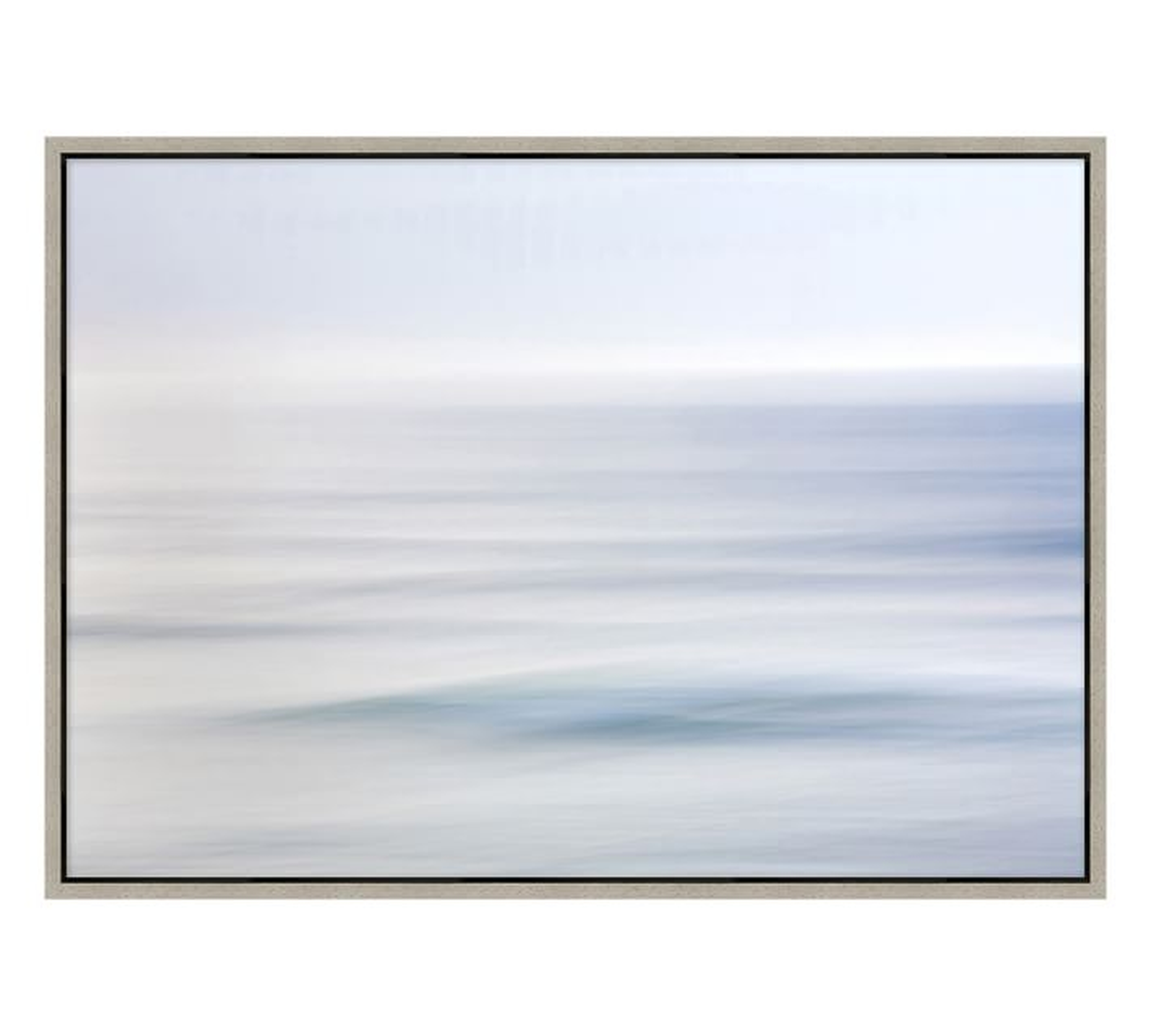Misted Pacific Framed Canvas Print, #2 - Pottery Barn