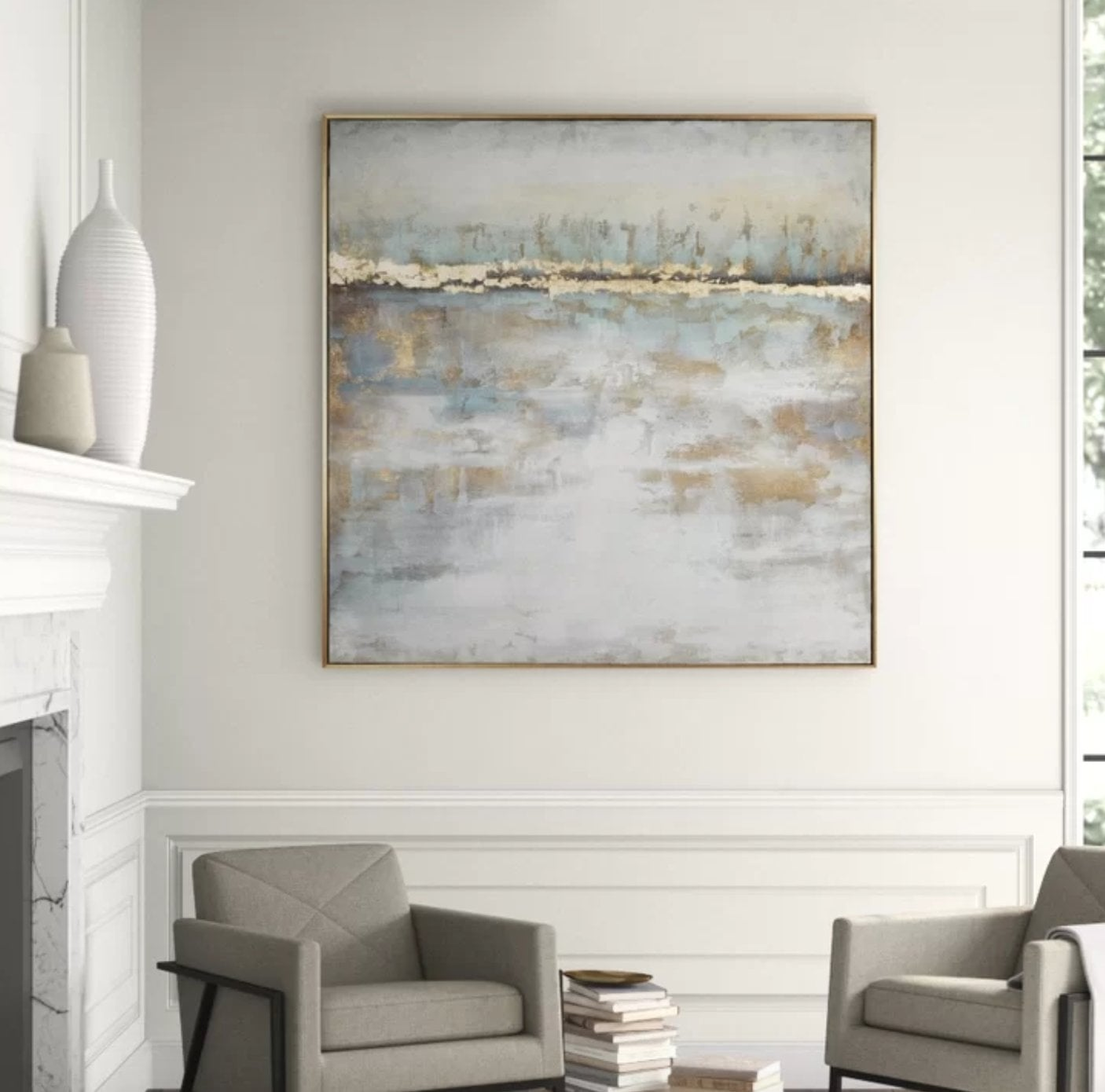 RADA FRAMED OIL PAINTING ON CANVAS - Perigold