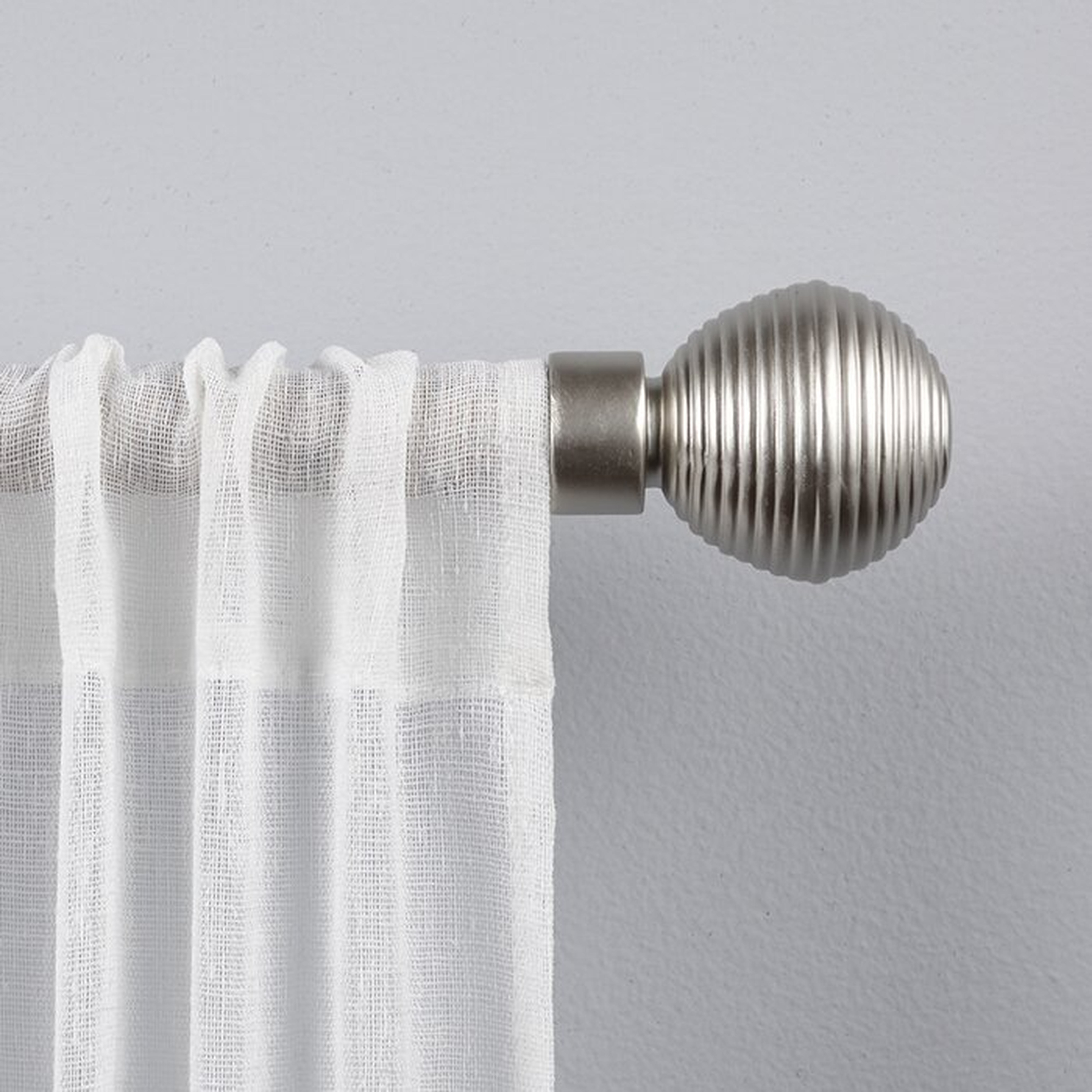 Grijalva Adjustable 1" Single Curtain Rod - Wayfair
