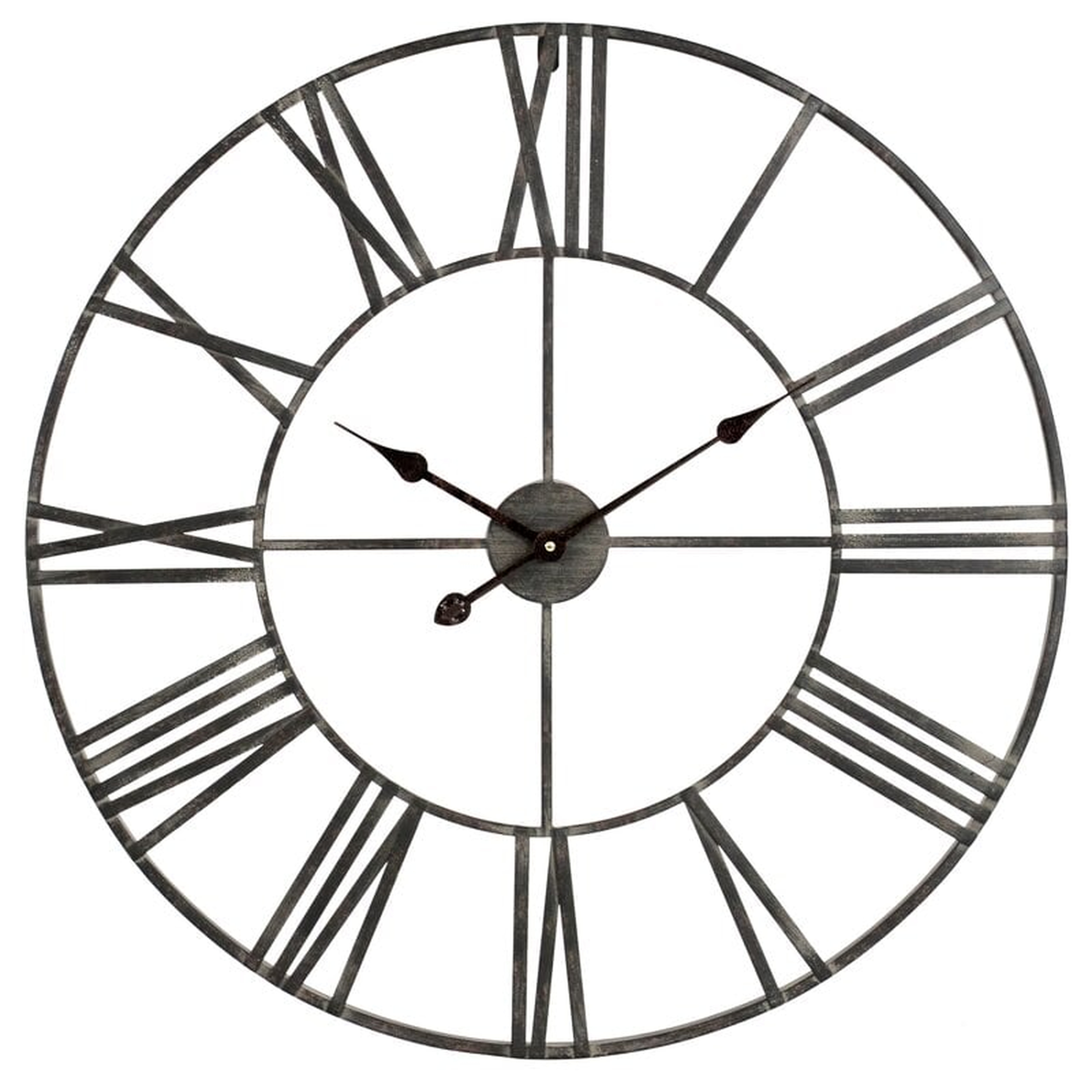Oversized Eisenhauer Wall Clock - Wayfair