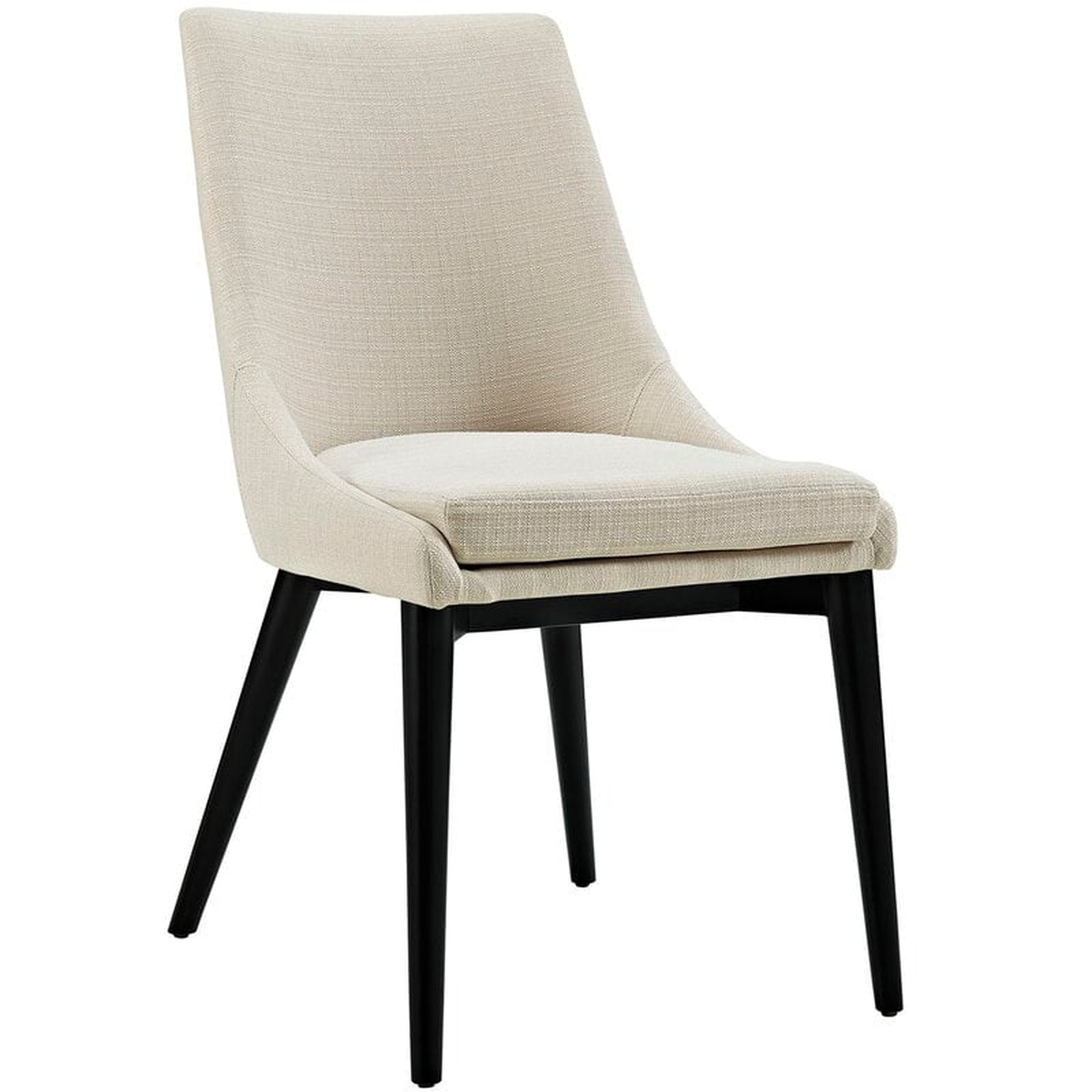 Carlton Wood Leg Upholstered Dining Chair - Wayfair