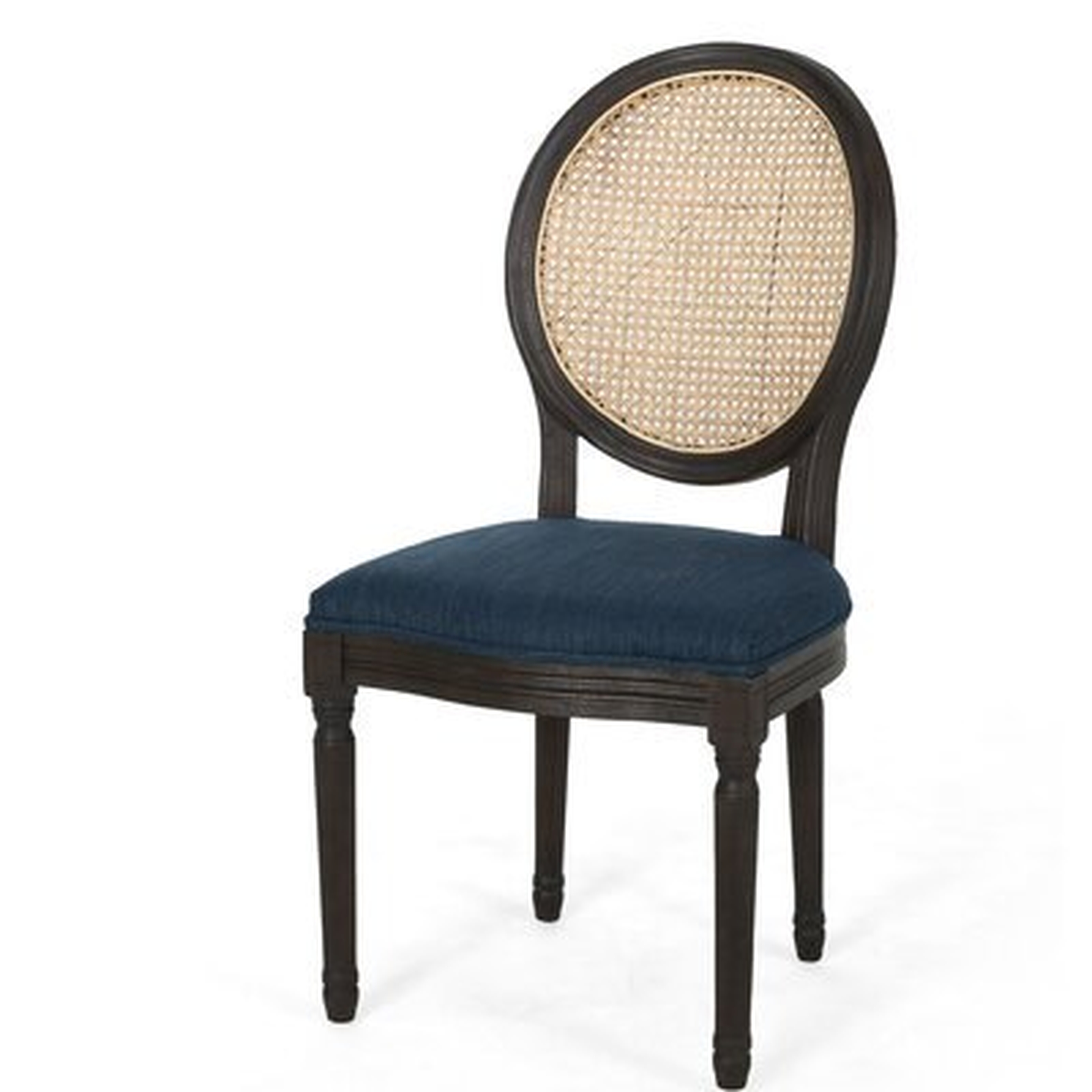 Poynter Dining Chair, Navy Blue (set of 2) - Wayfair