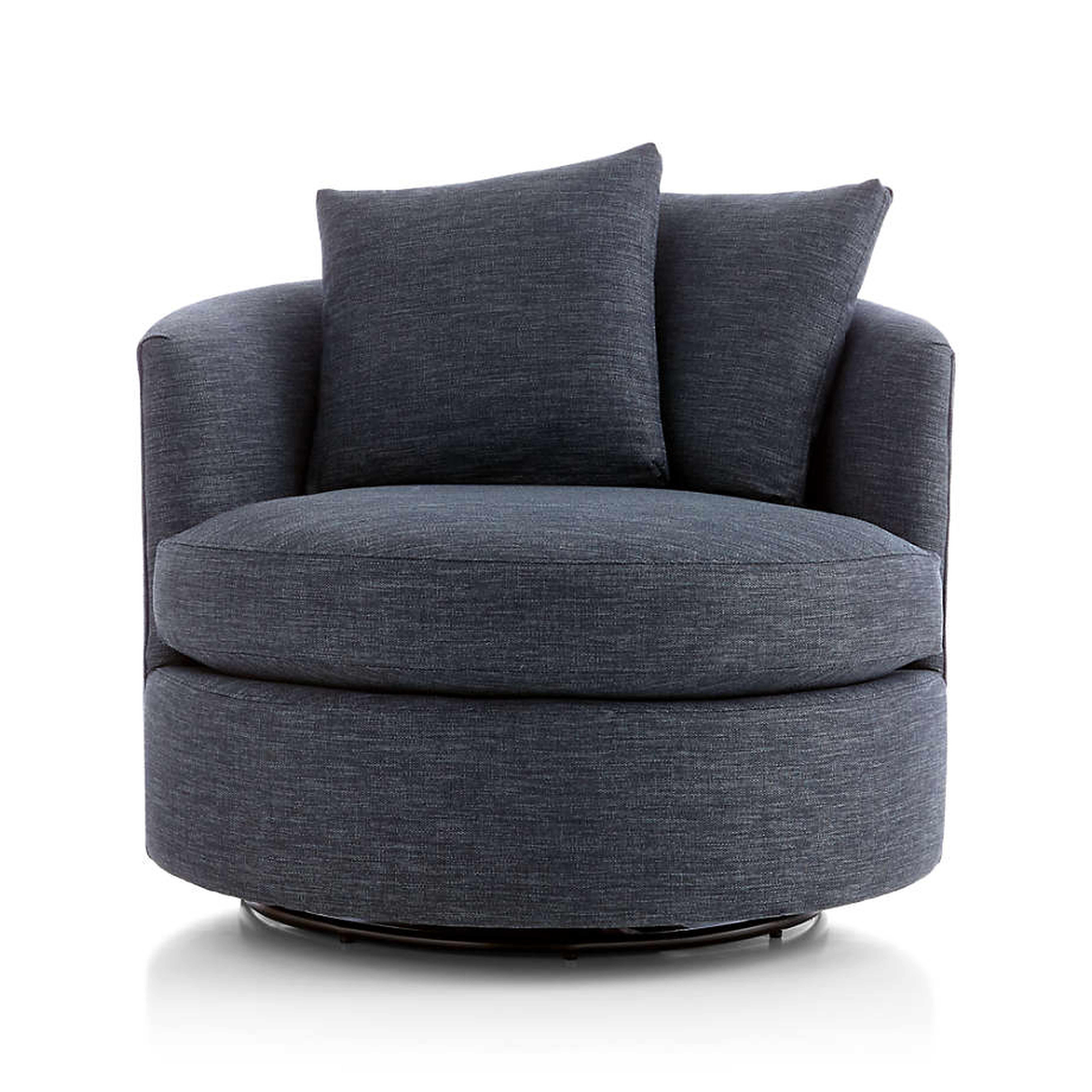 Tillie Swivel Chair - Crate and Barrel