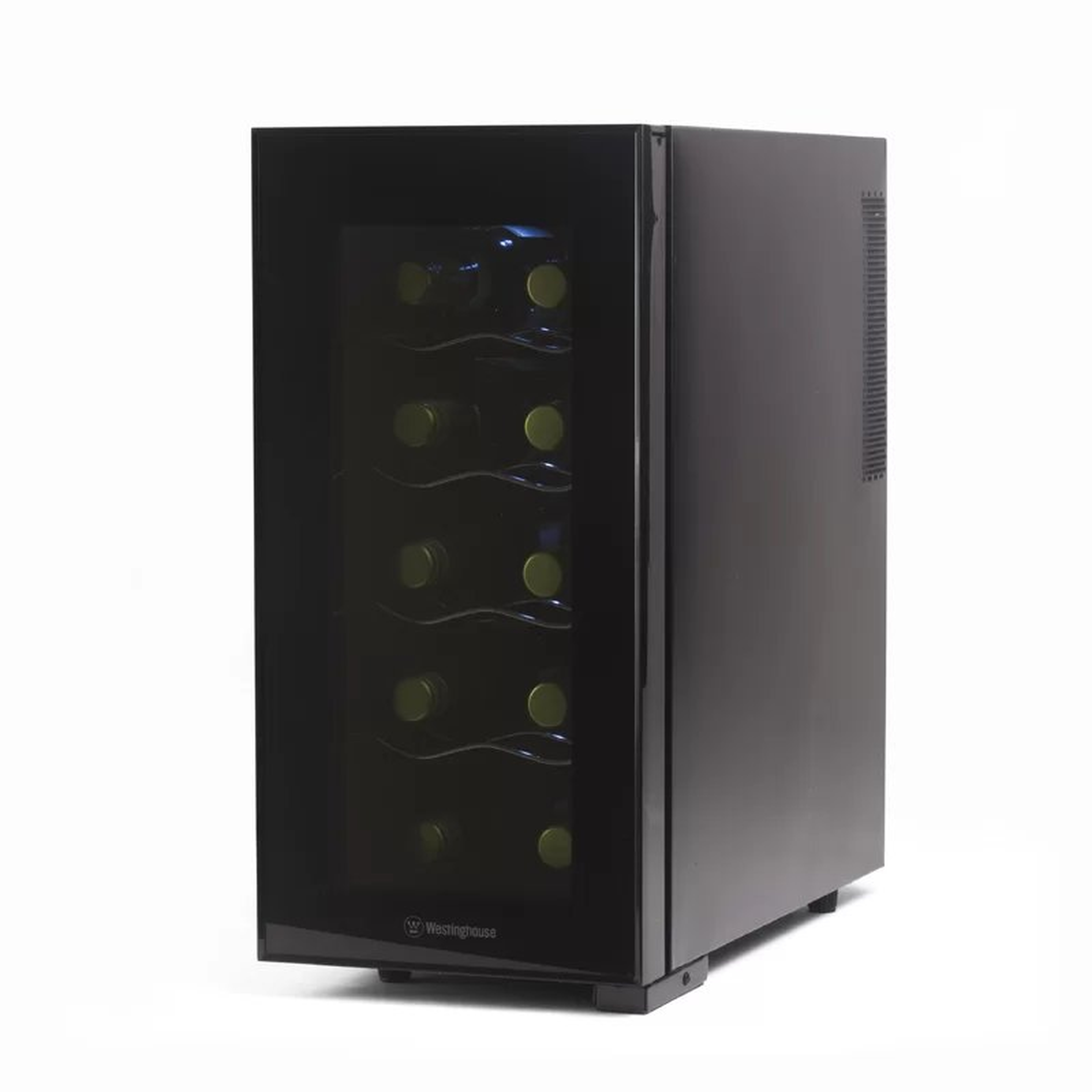 10 Bottle Thermal Electric Single Zone Freestanding Wine Cooler - Wayfair