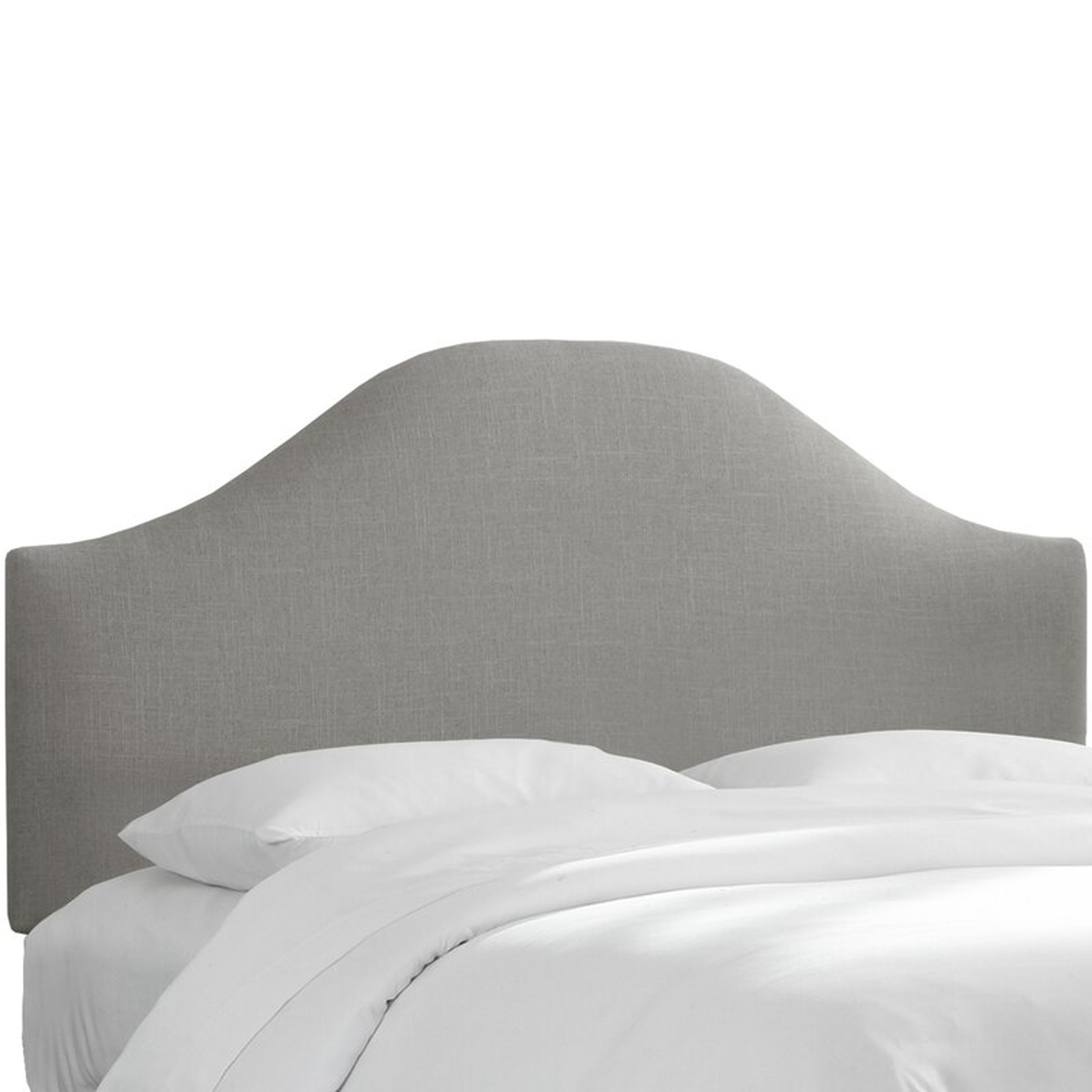 Abernethy Curved Upholstered Panel Headboard - Wayfair