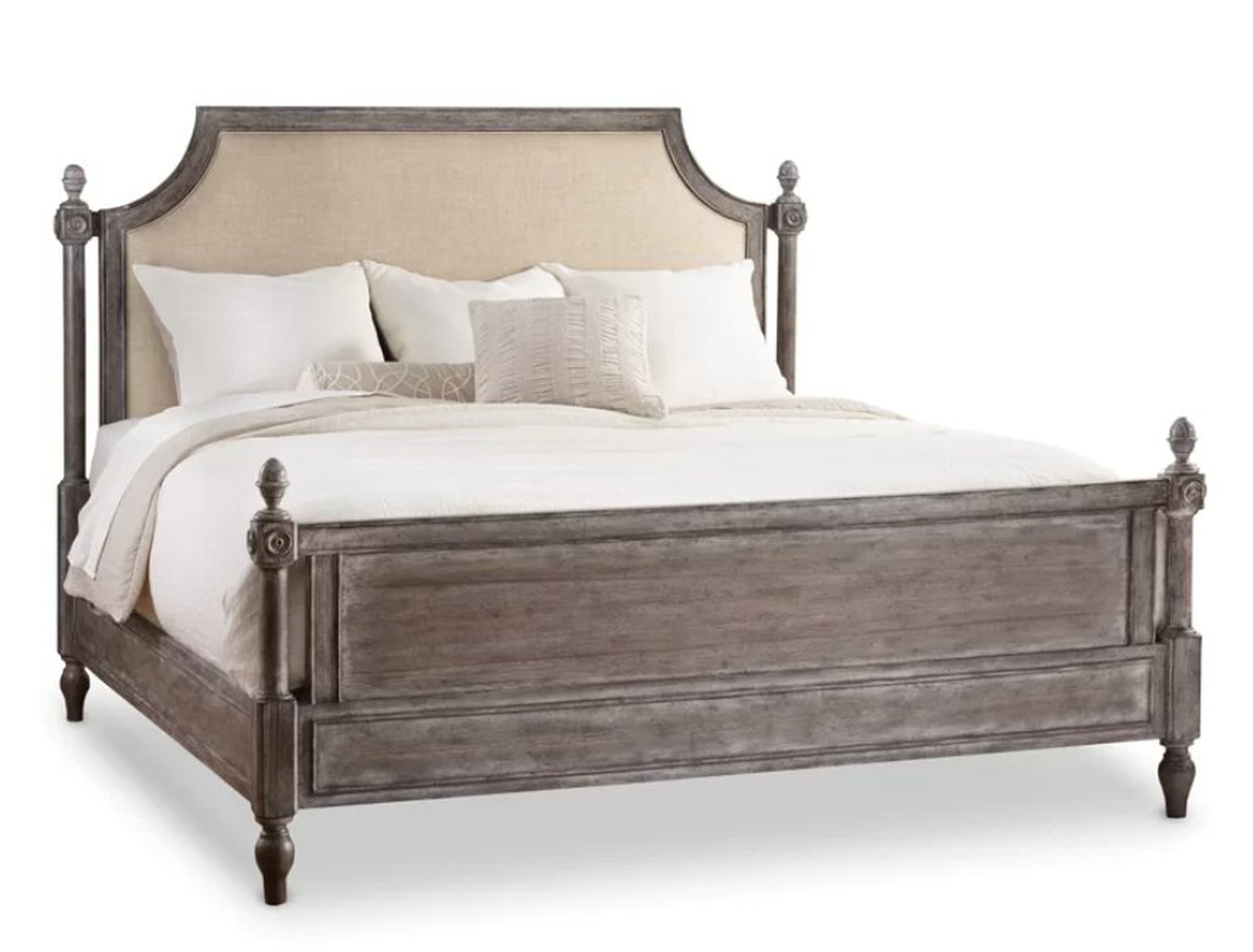 True Vintage Upholstered Panel Bed- King - Wayfair
