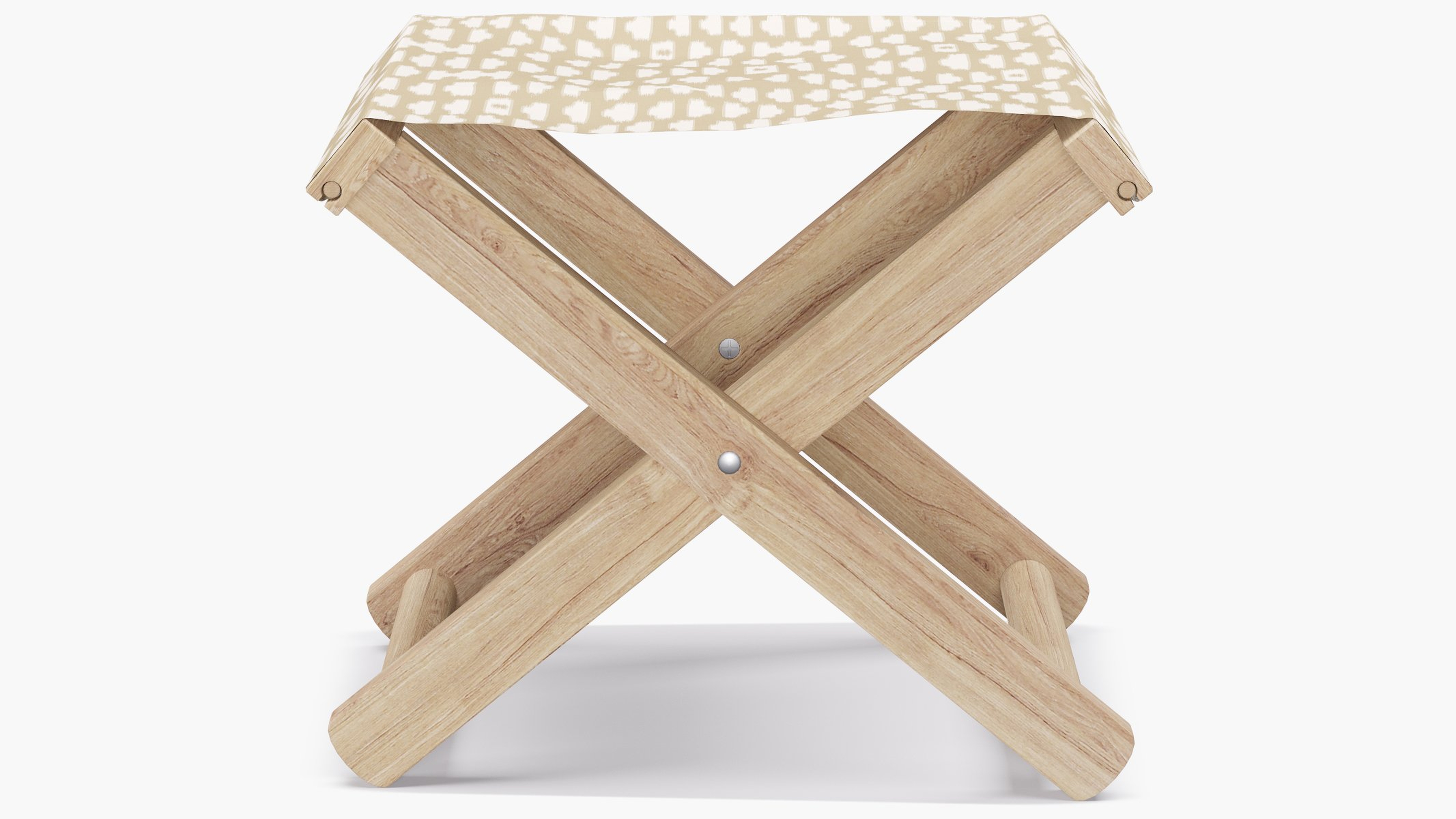 Cabana Stool, Sand Odalisque - The Inside