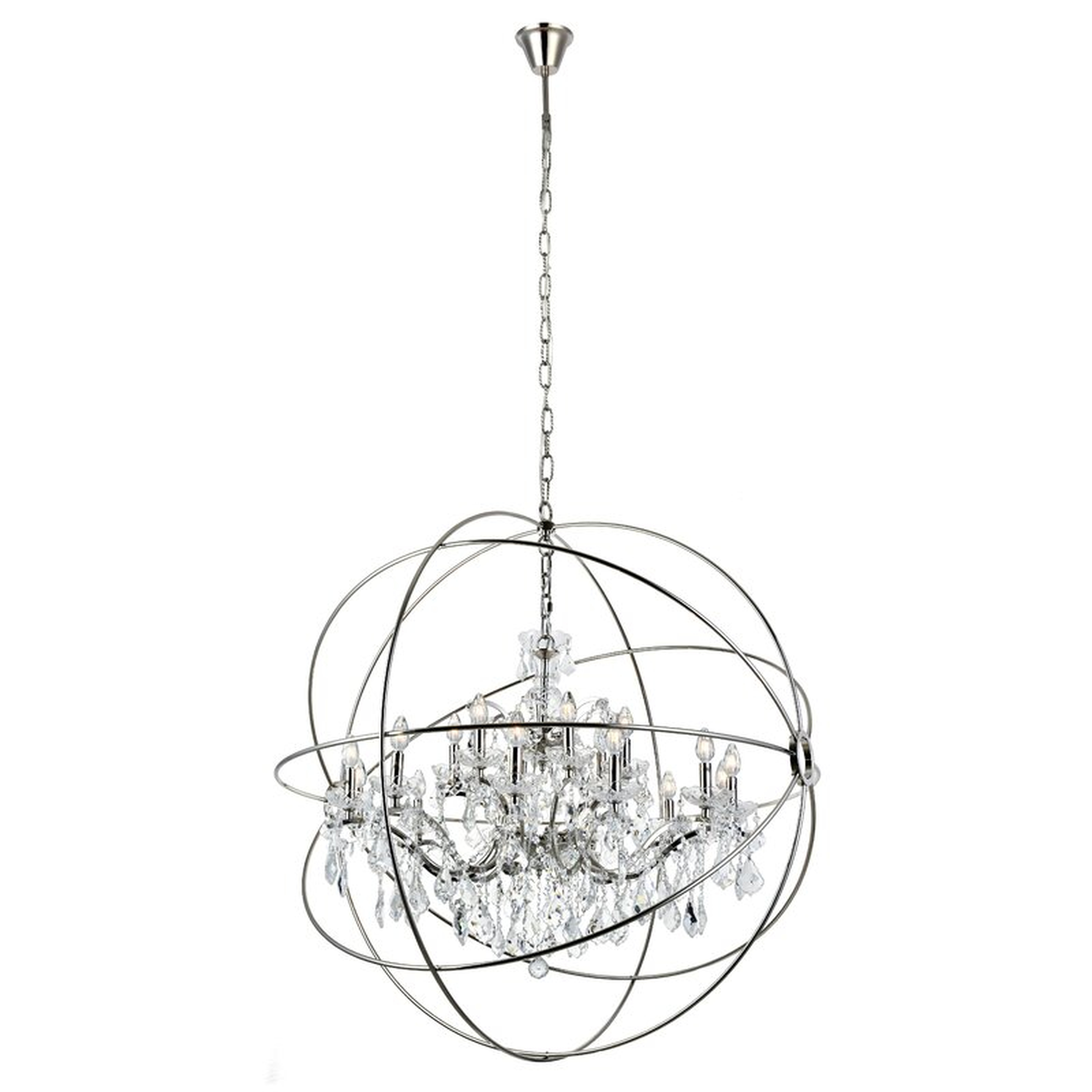 Svante 18-Light Candle Style Globe Chandelier - Wayfair