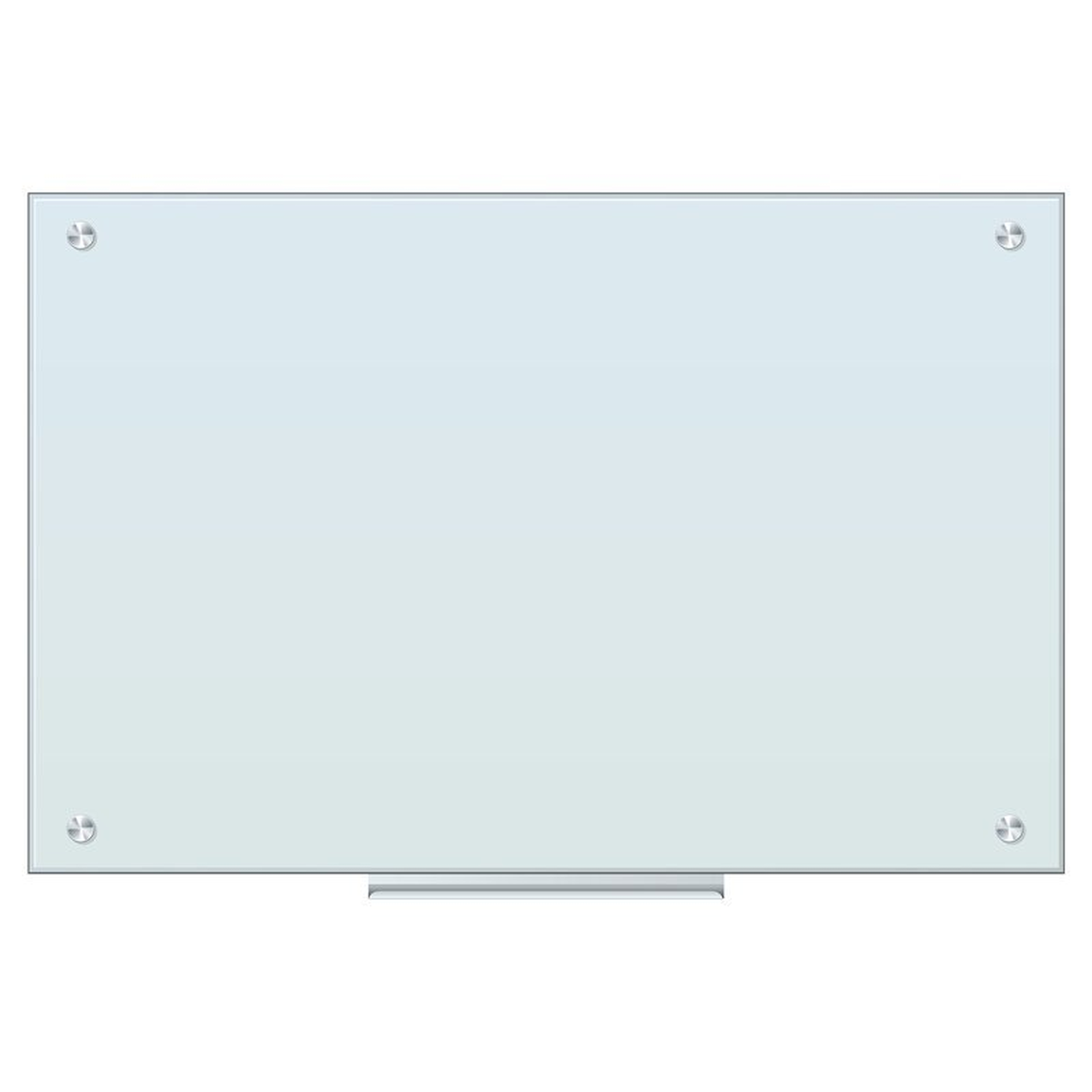 Wall Mounted Magnetic Glass Board - Wayfair