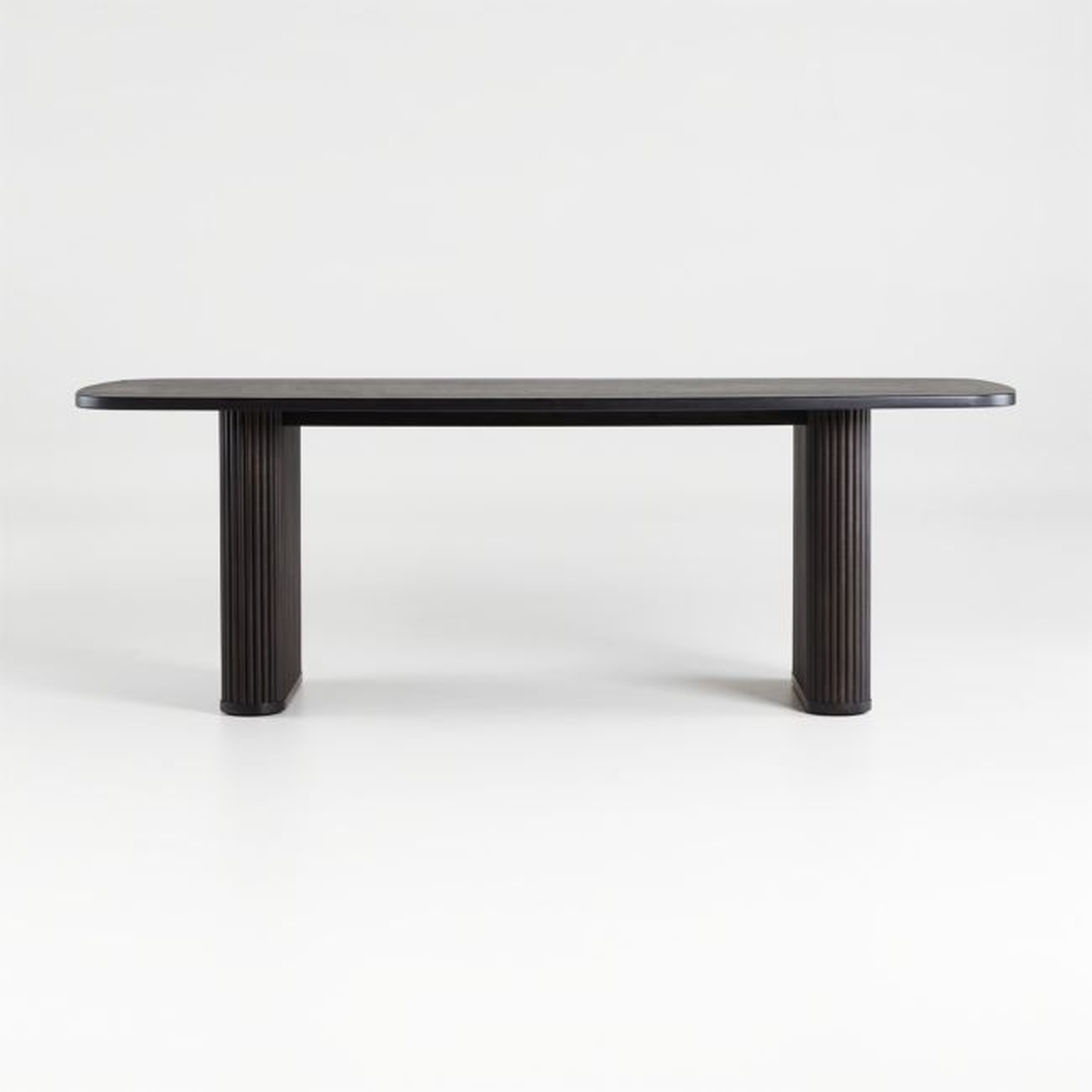 Walton Ribbed Leg Dining Table - Crate and Barrel