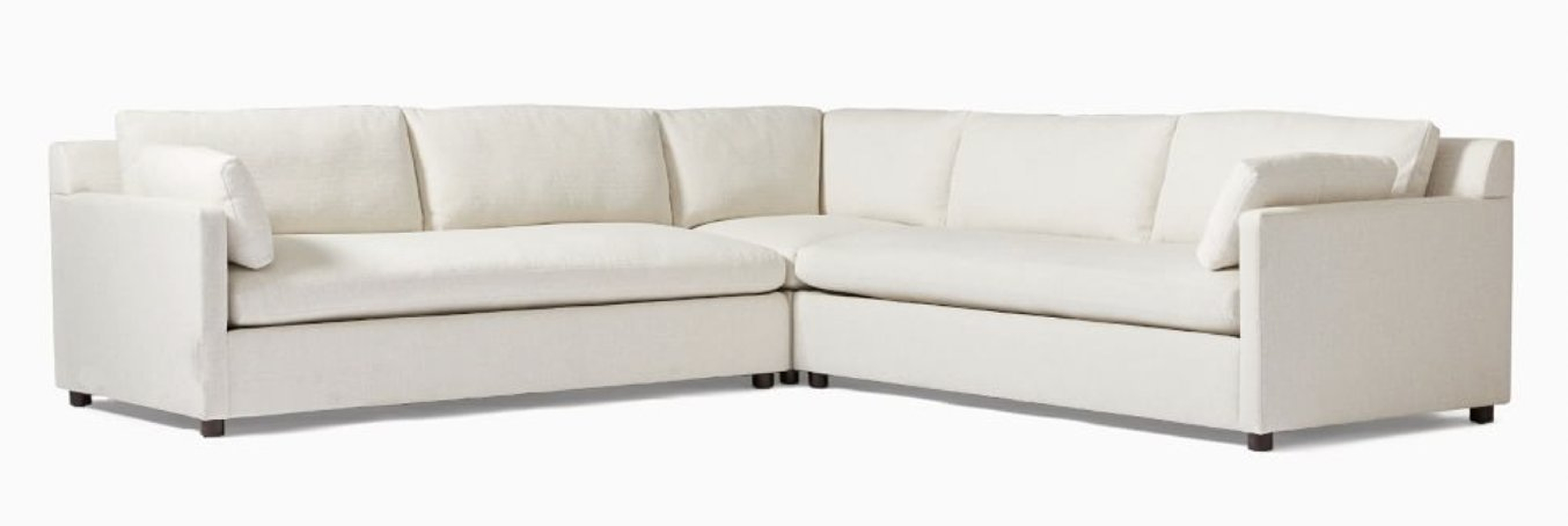 Marin 3-Piece L-Shaped Sectional - West Elm