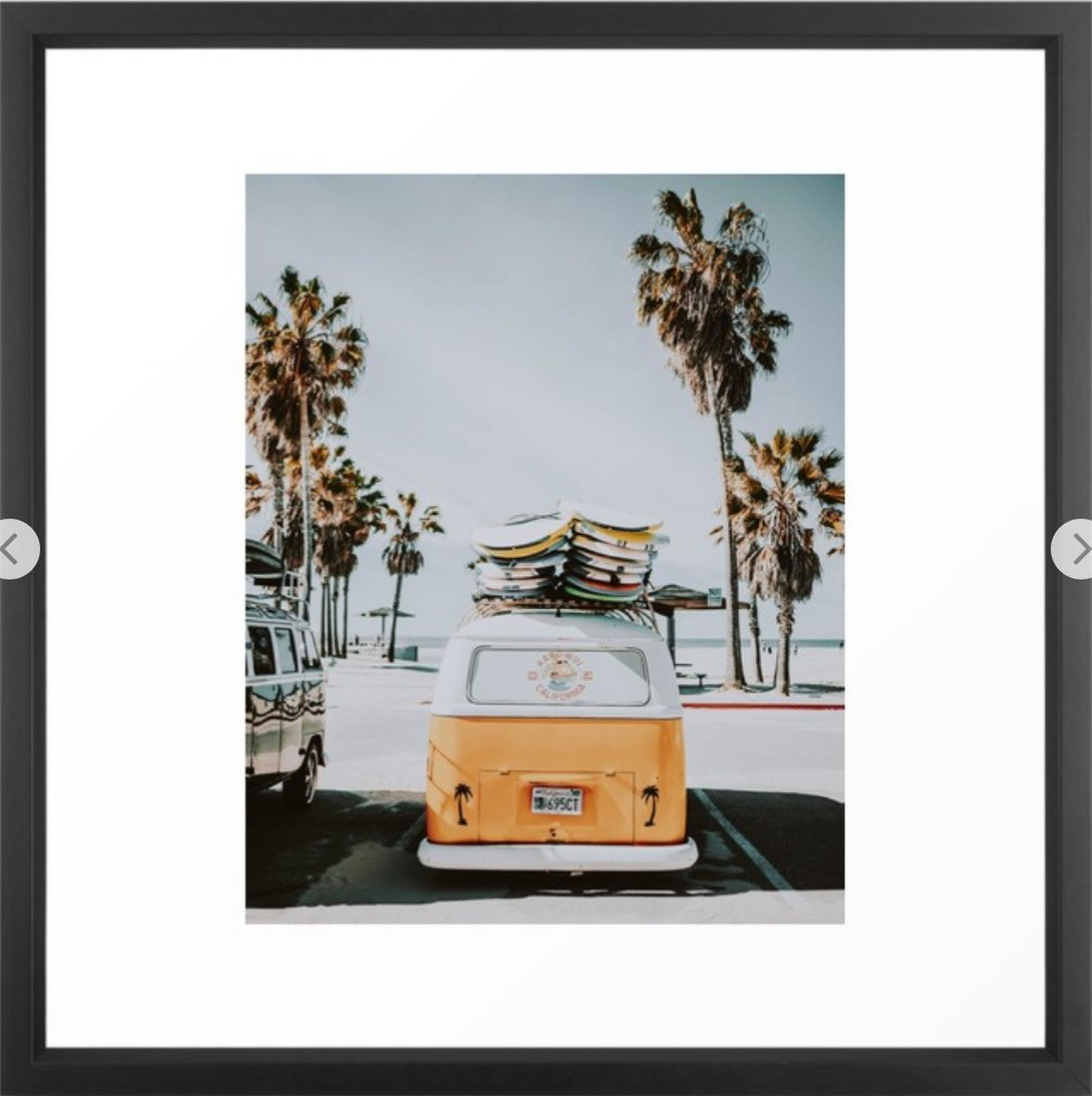 lets surf / venice beach, california, 22x22 - Society6