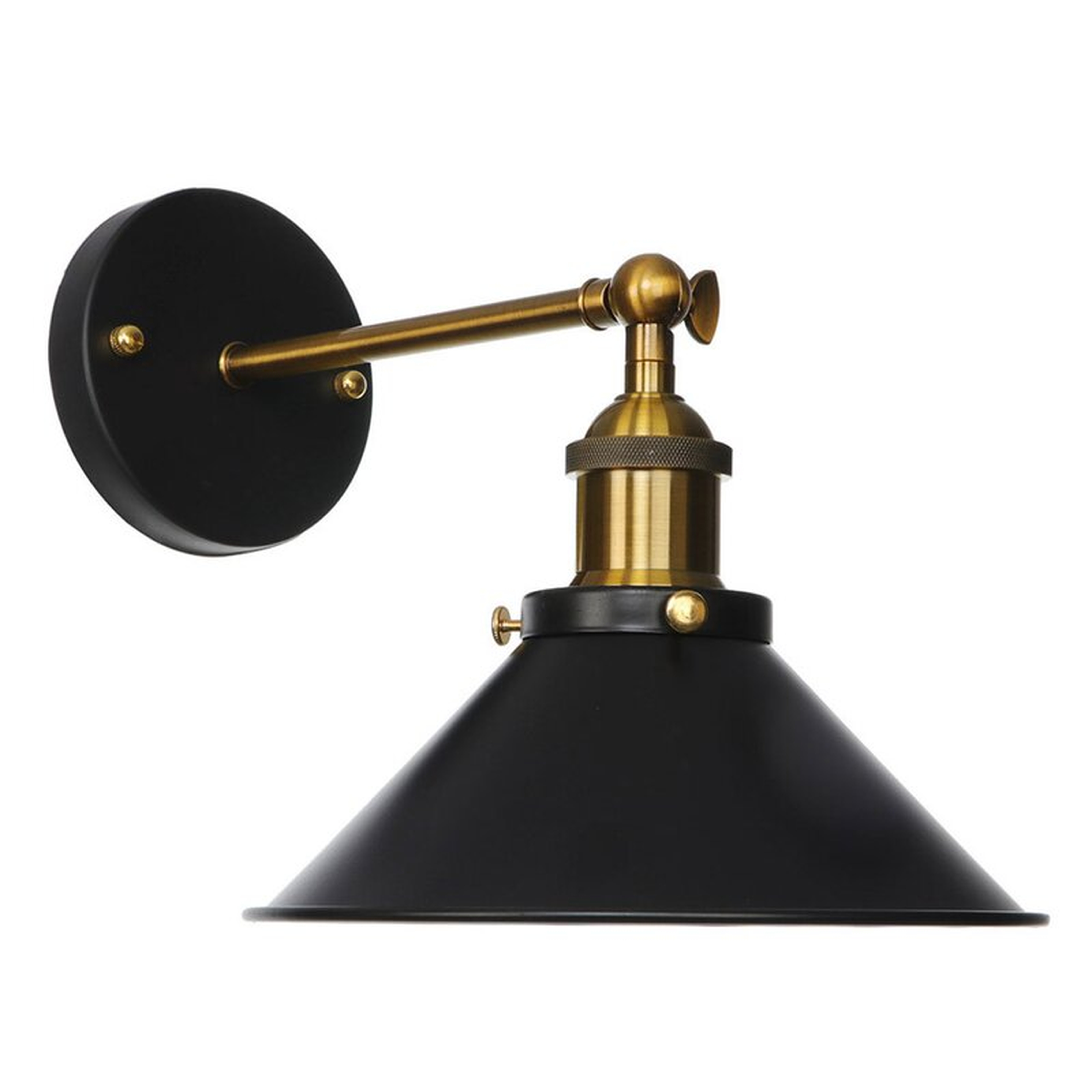 Ormiston 2 - Light Plug-in Black Swing Arm (Set of 2) - Wayfair