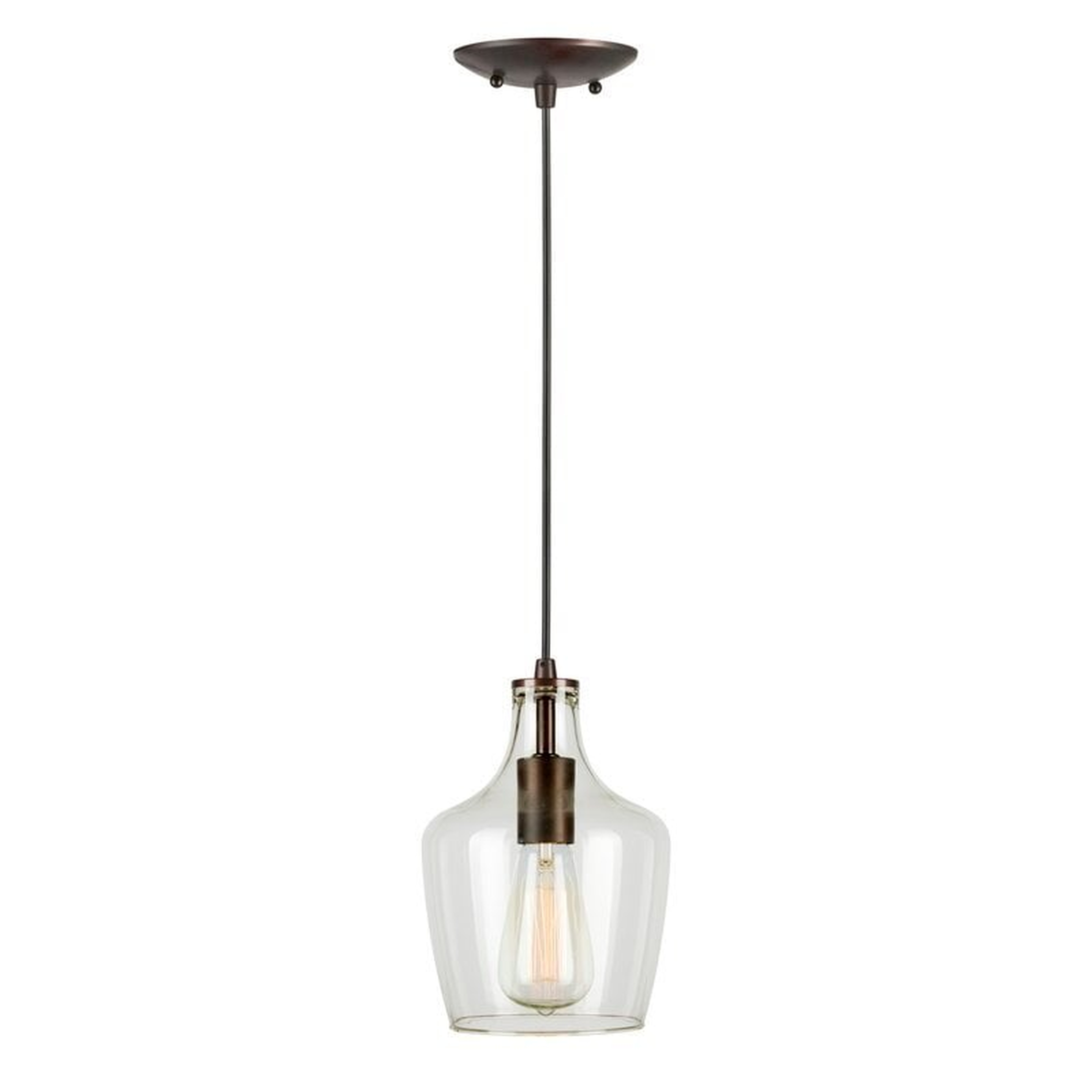 Dalton 1 - Light Single Jar Pendant - Wayfair