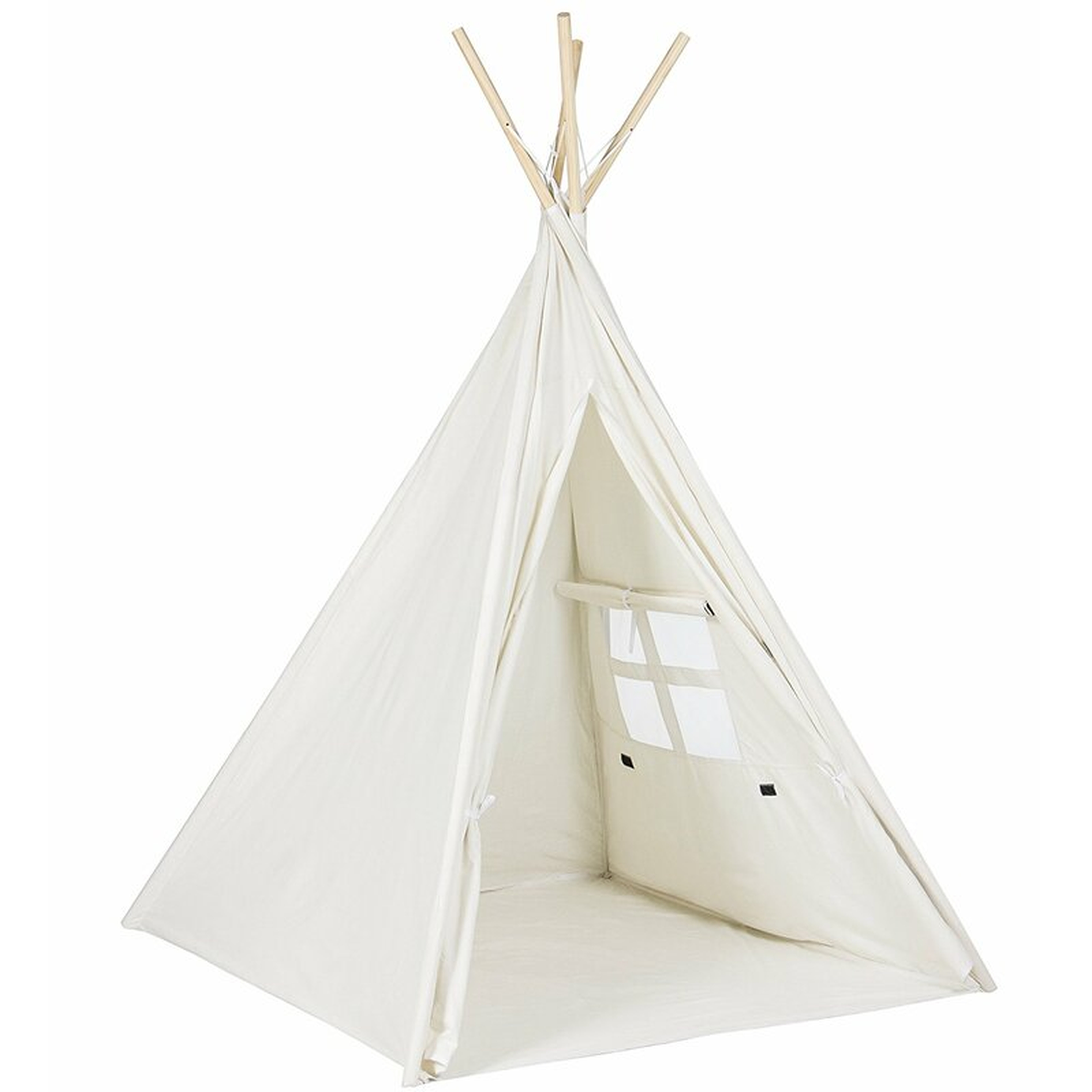 e-Joy Indoor/Outdoor Cotton Triangular Play Tent - Wayfair