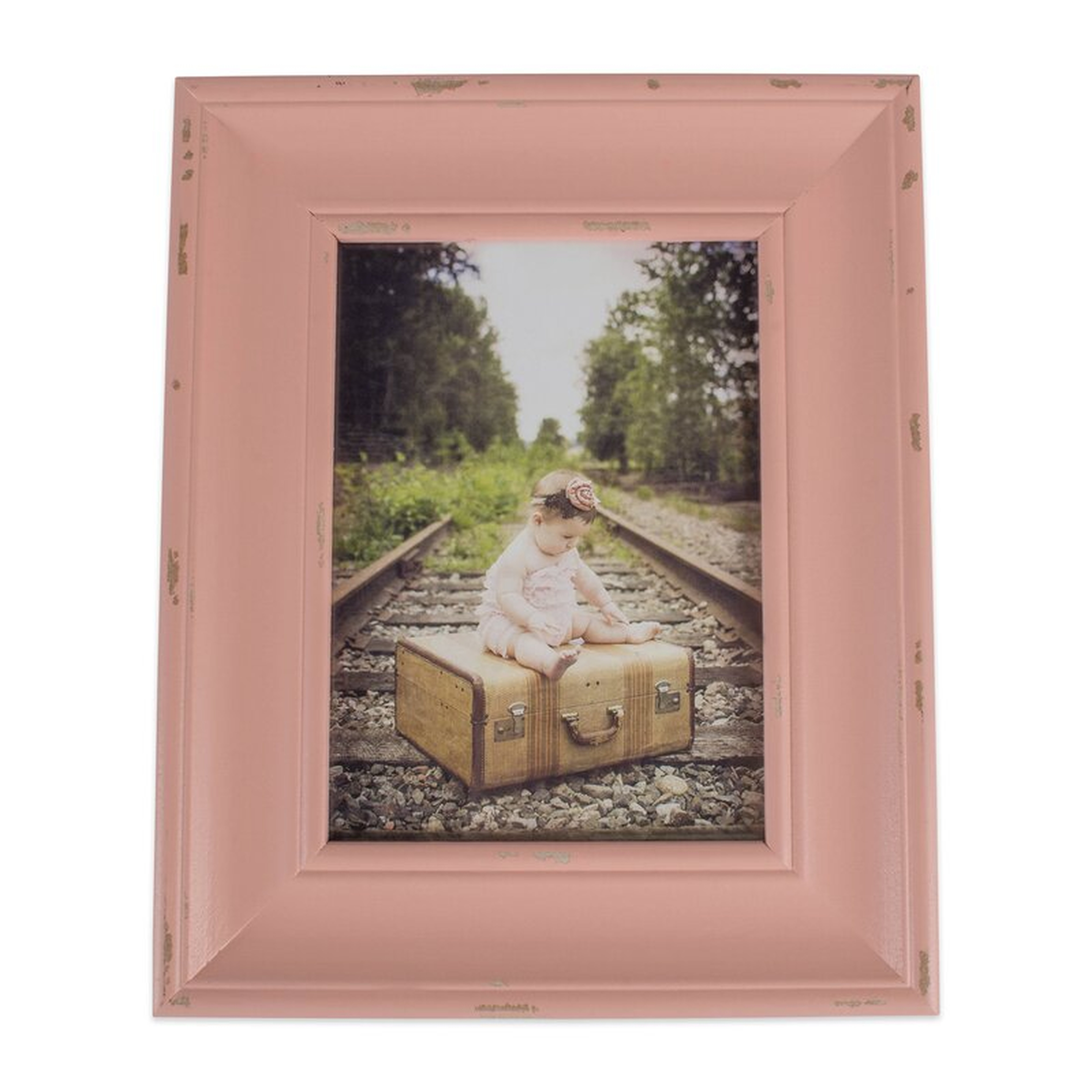 Syrna Shiplap Picture Frame - Wayfair