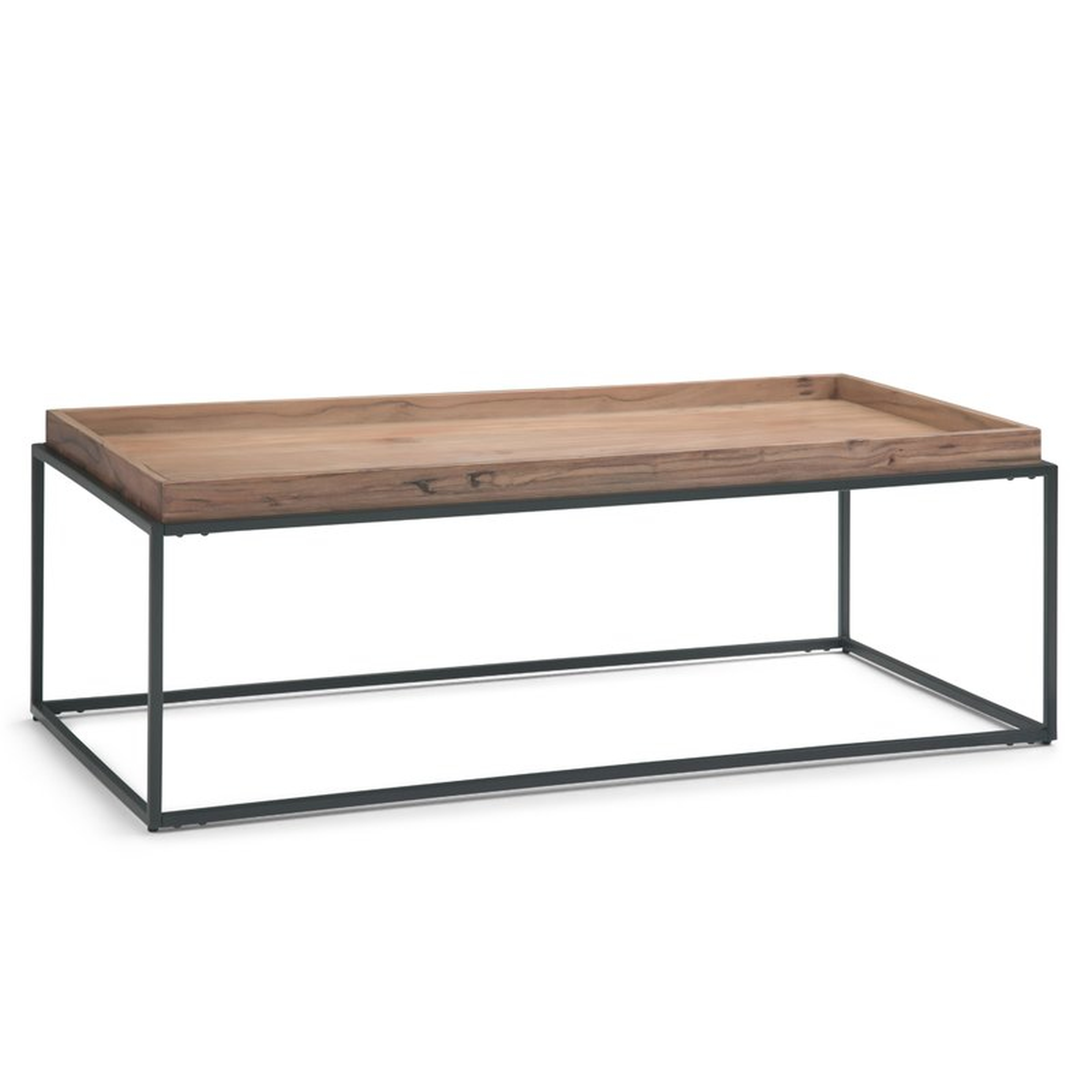 Spruill Coffee Table with Tray Top - Wayfair