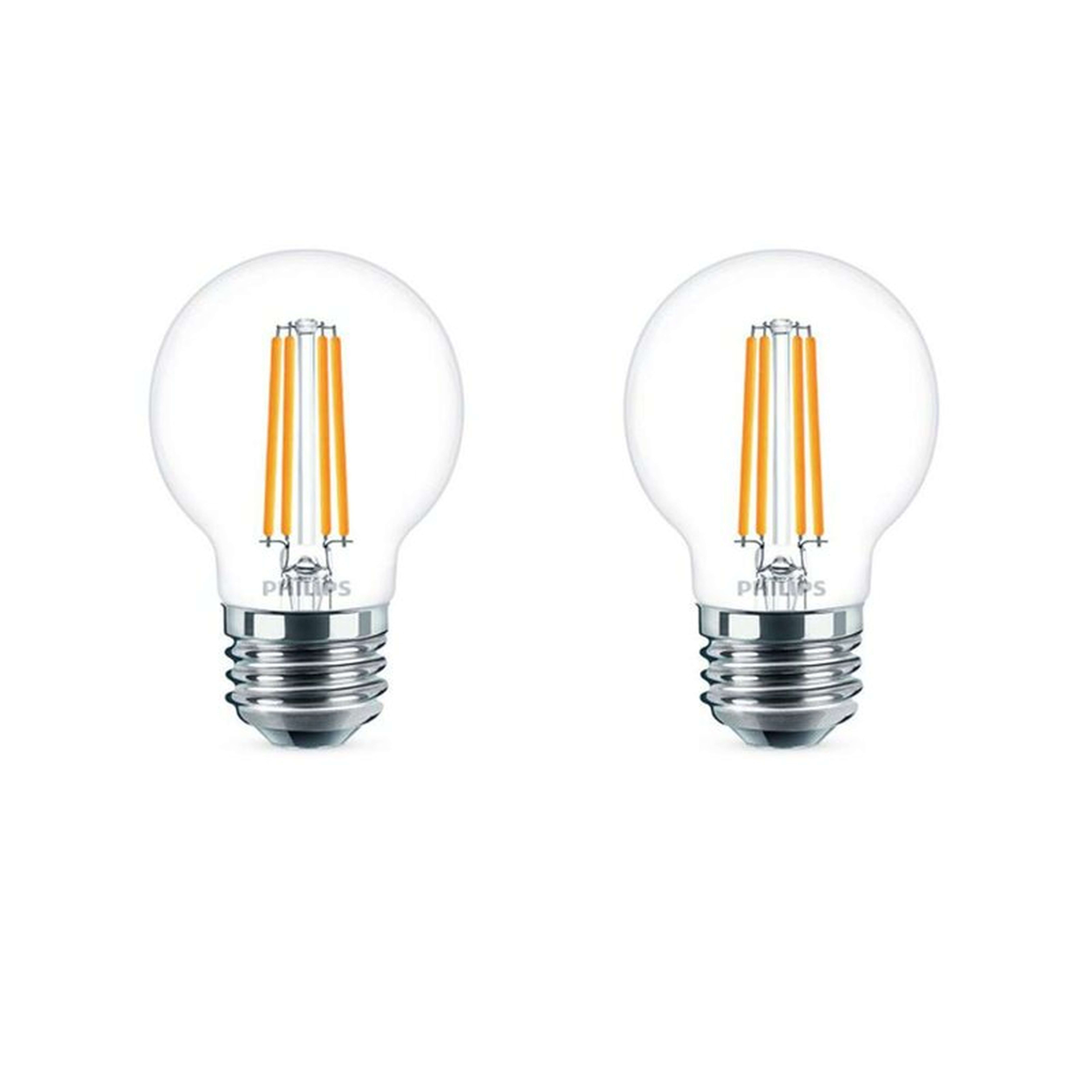 477752 60 Watt Equivalent, G16.5 LED, Dimmable Light Bulb, Warm White (2700K) E26/Medium (Standard) Base 10 pack - Wayfair