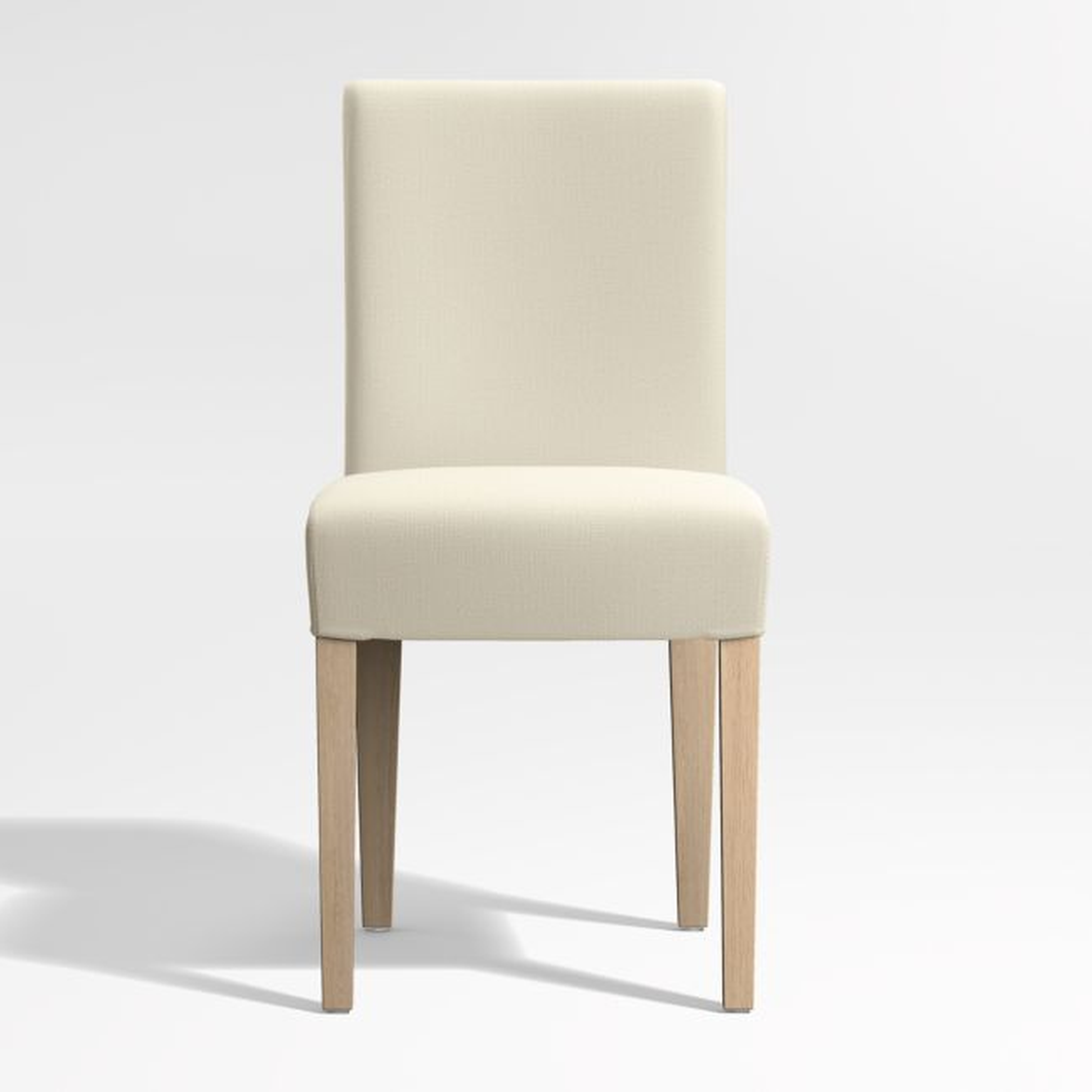 Lowe Ivory Upholstered Dining Chair - Crate and Barrel