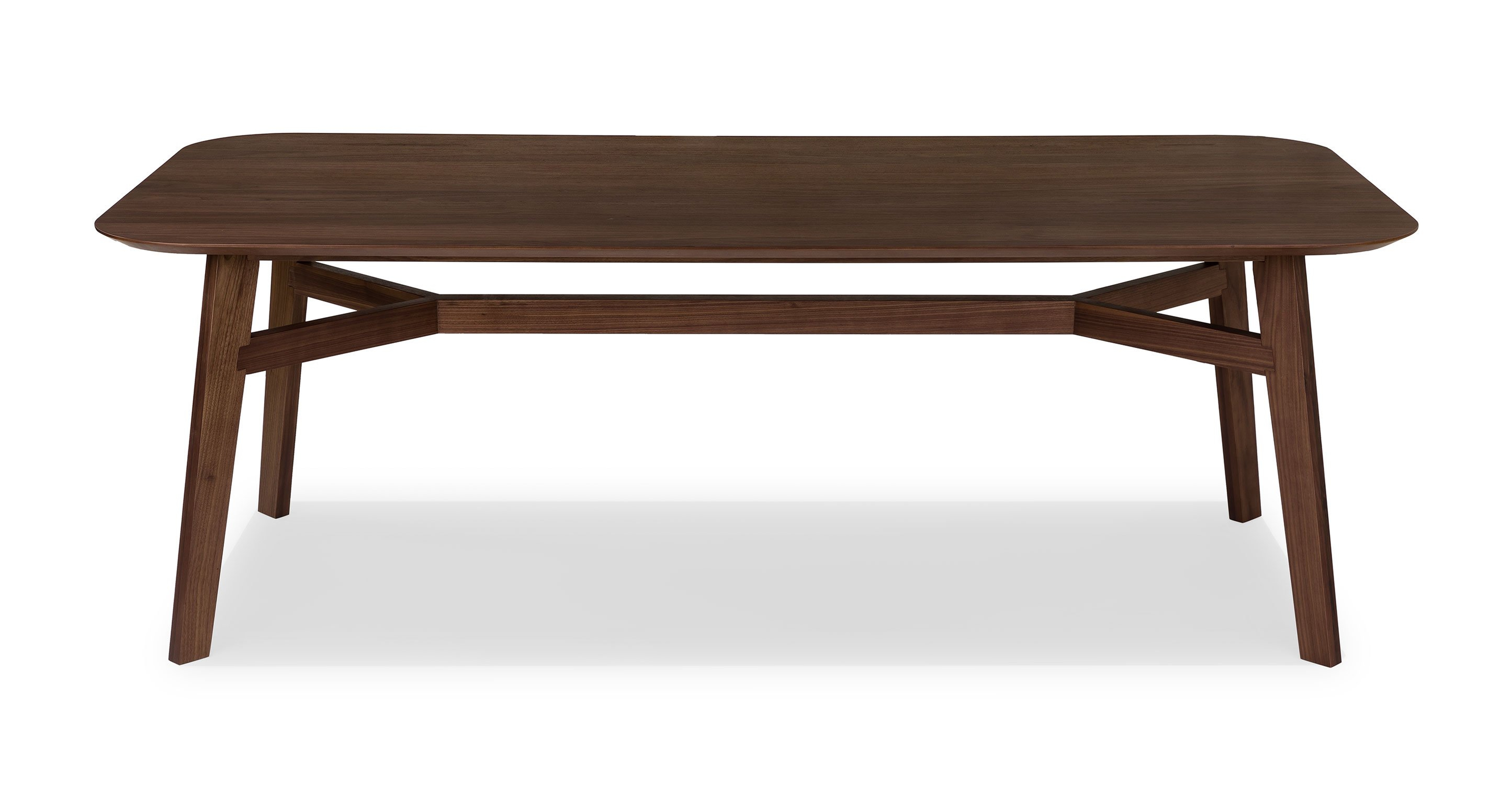 Ventu Matte Walnut Dining Table for 8 - Article