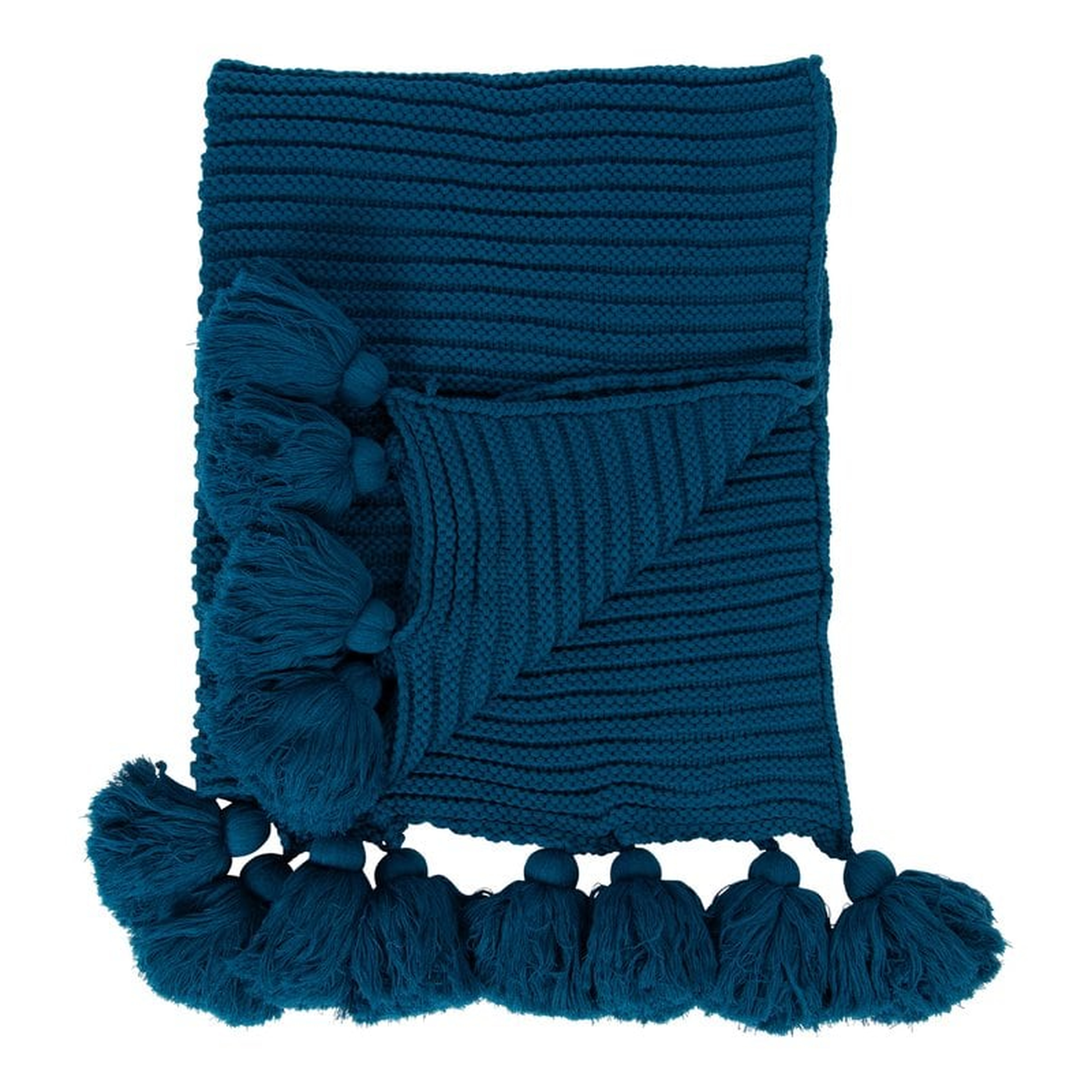 Dorcheer Chunky Ribbed Knit Throw Blanket See More by August Grove - Wayfair