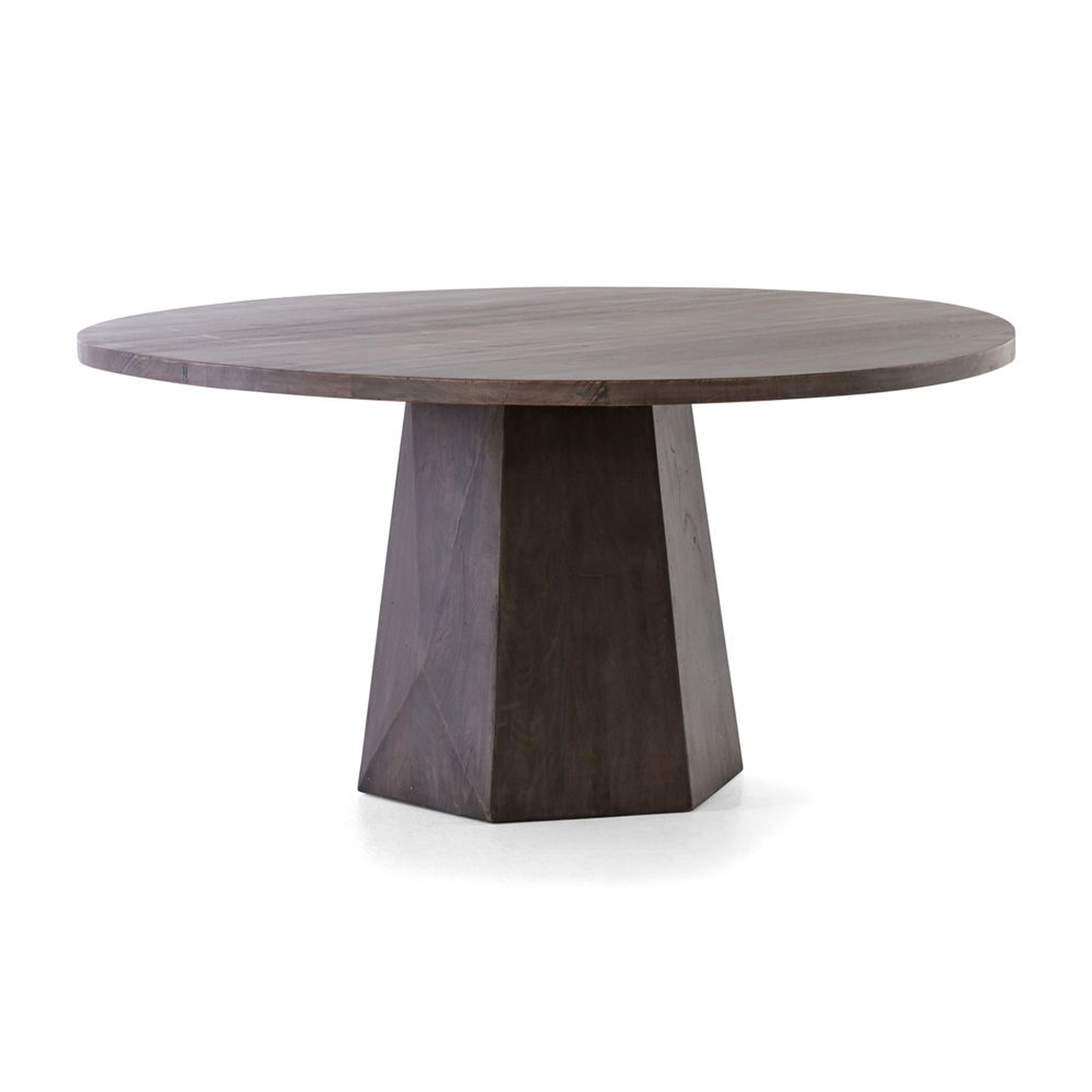 Kesling 60" Round  Wood Dining Table - Crate and Barrel
