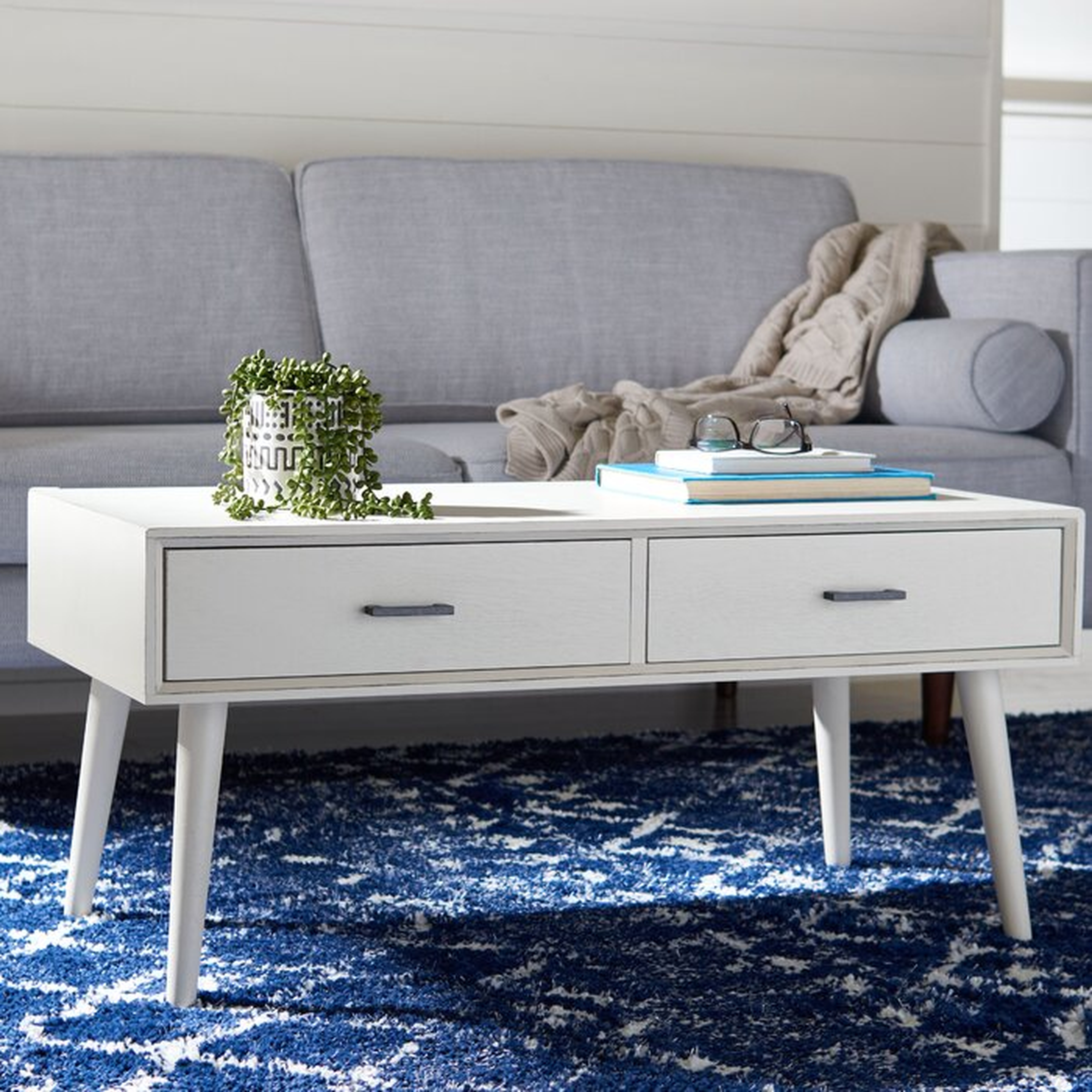 Foerster Coffee Table with Storage - Wayfair