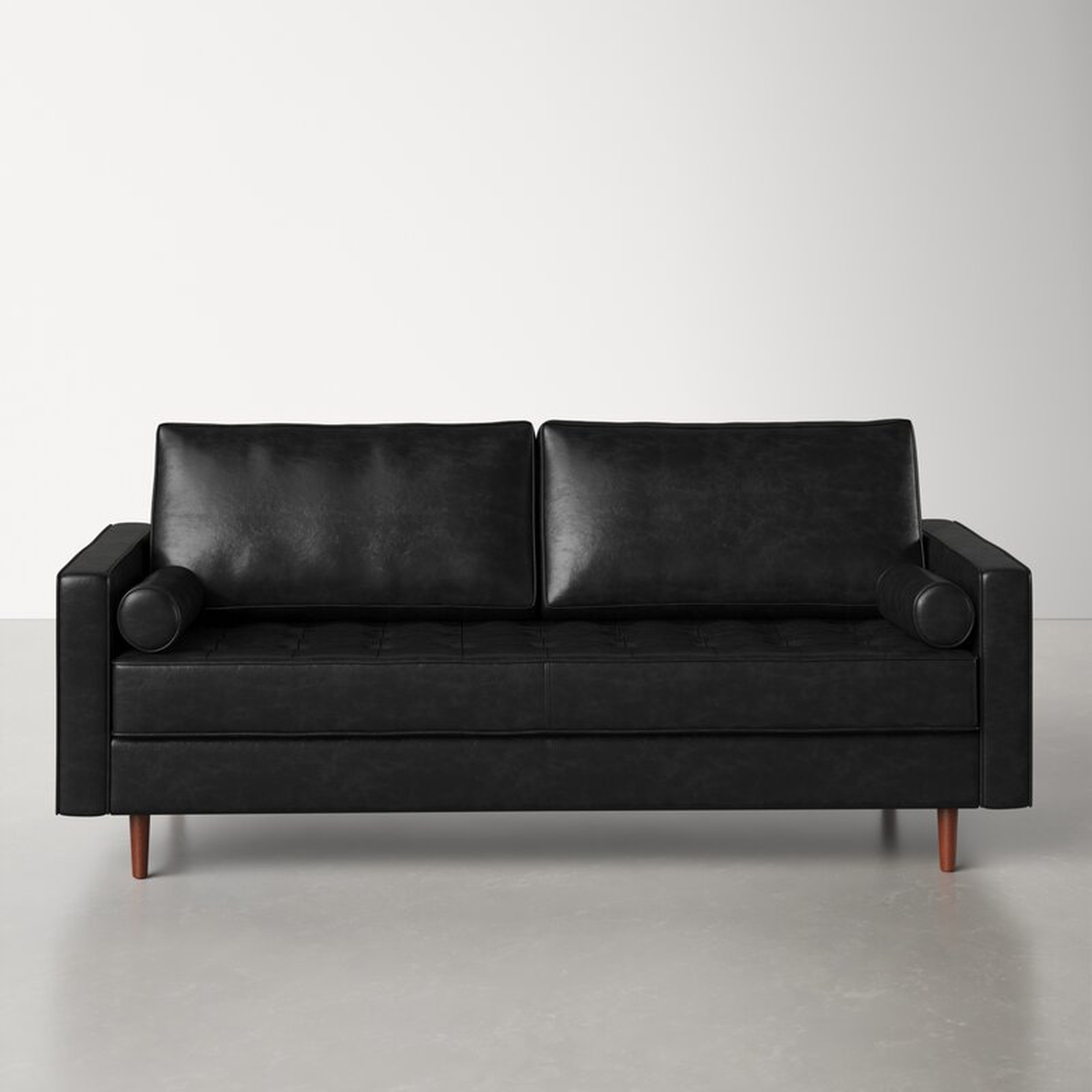 Geo 84 inch Genuine Leather Sofa - AllModern
