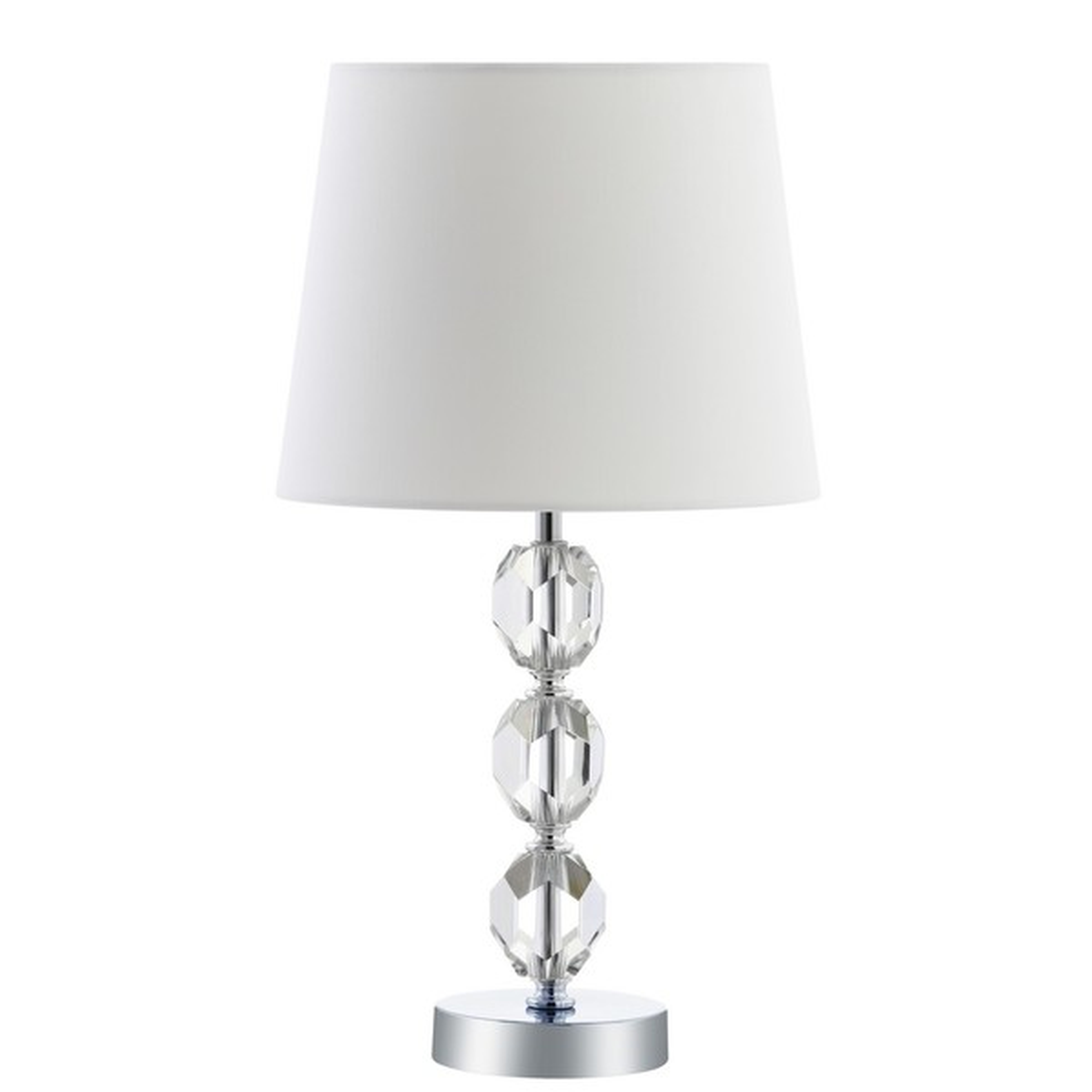 Brockton Table Lamp - Clear/Chrome - Safavieh - Arlo Home