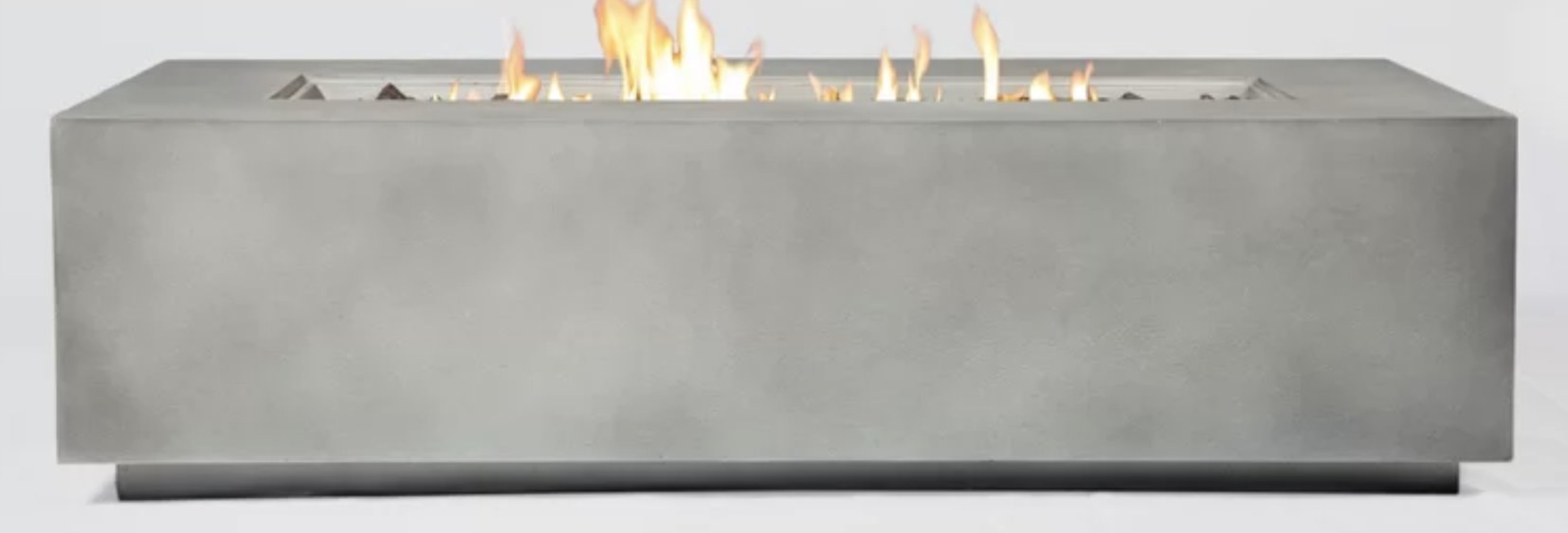 Reinforced Concrete Propane Outdoor Fire Pit Table - AllModern