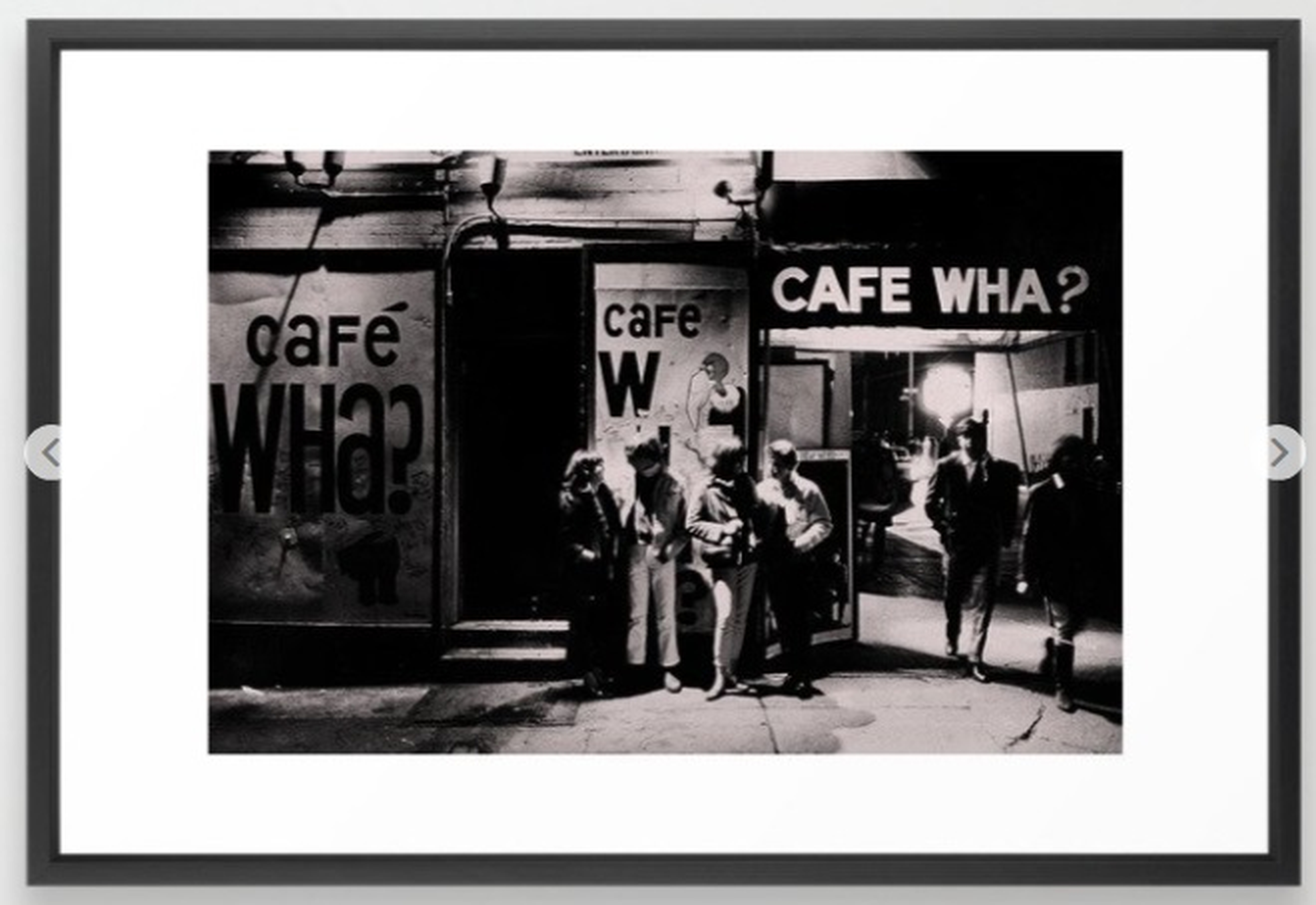 Greenwich Village Vintage Photography Framed Art Print - Society6