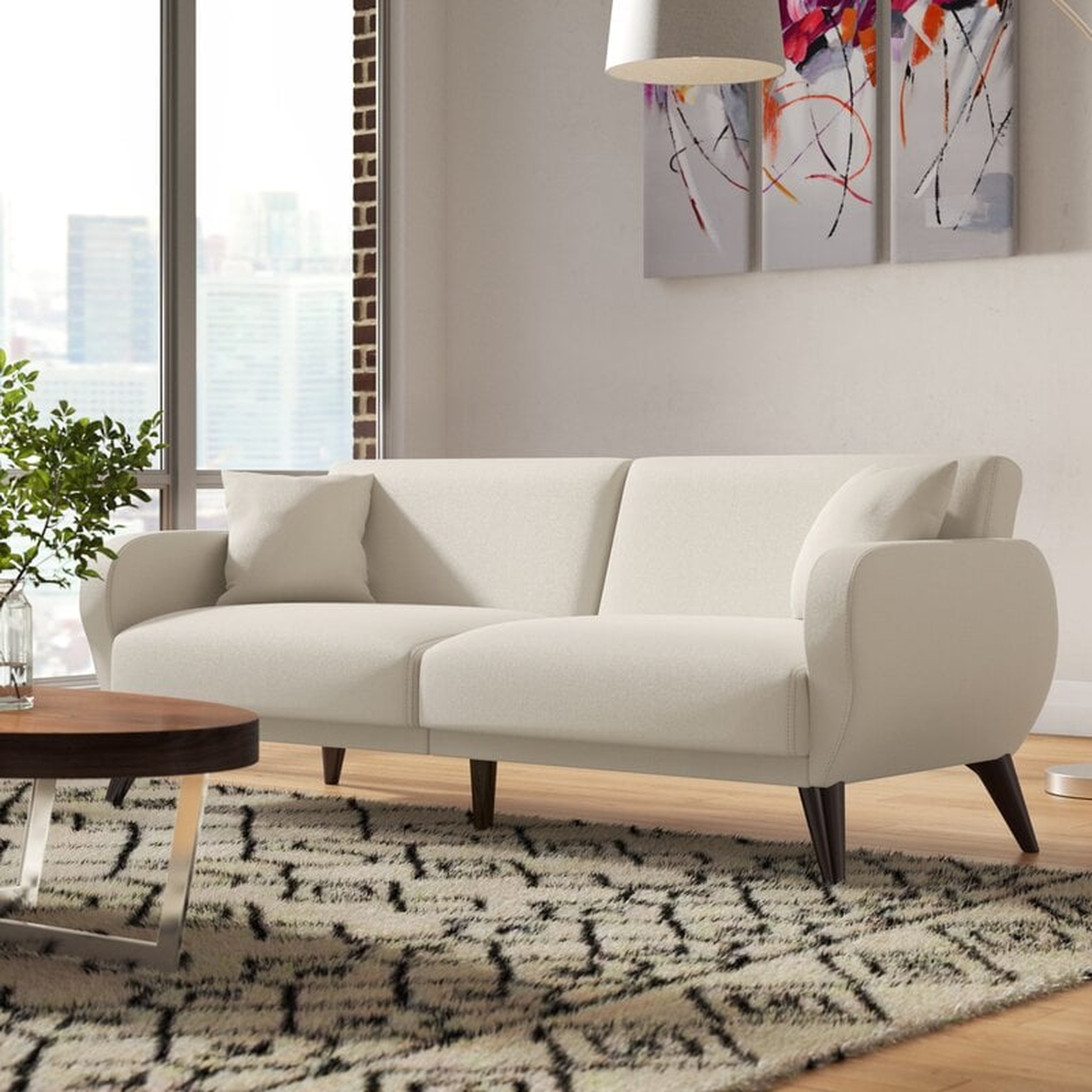 Lelana 78.75" Round Arm Sleeper - Wayfair