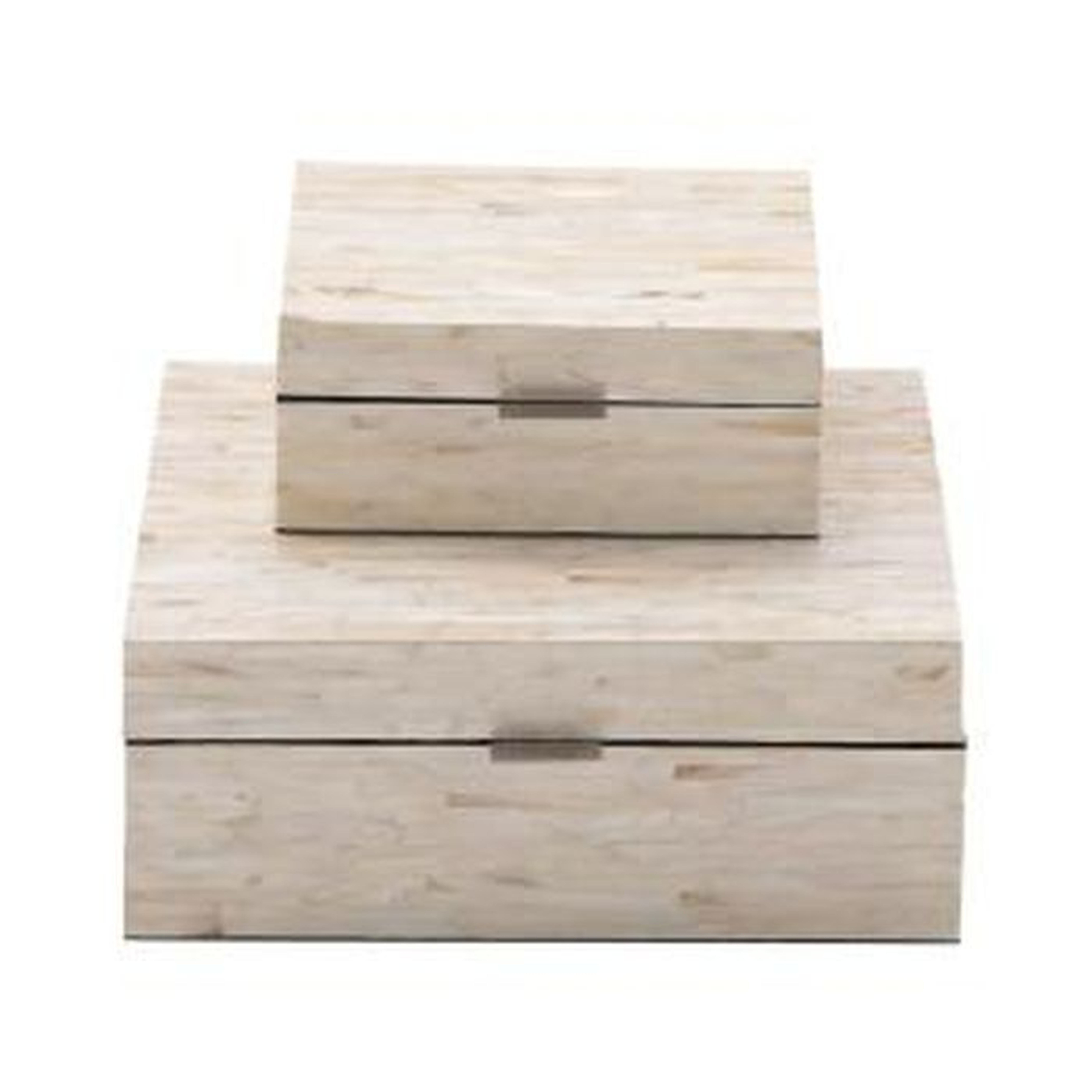 Mother of Pearl Decorative Boxes, Off-White & Tan, Set of 2 - Home Depot