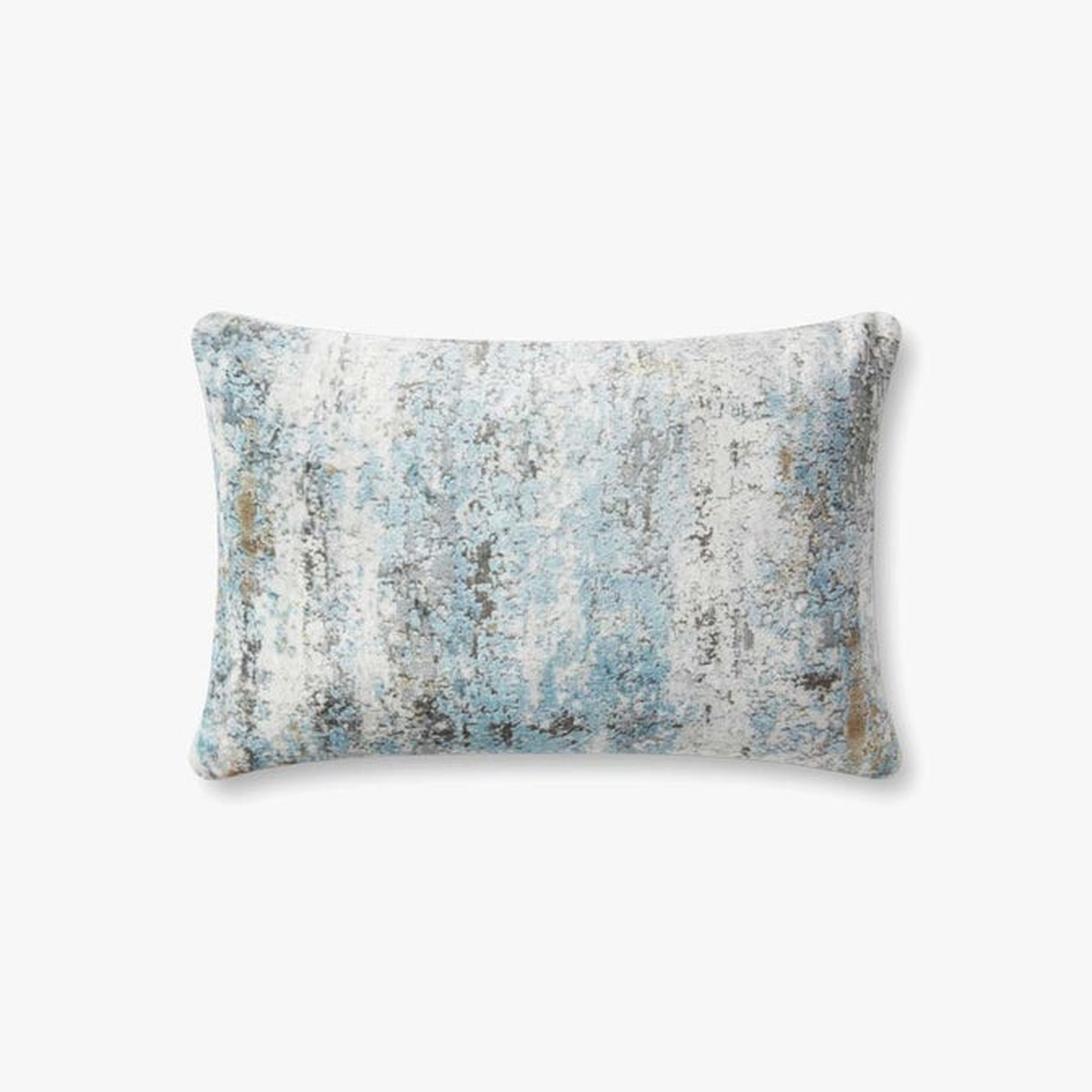 Loloi Pillows PLL0061 Grey / Multi 13" x 21" Cover w/Poly - Loloi Rugs