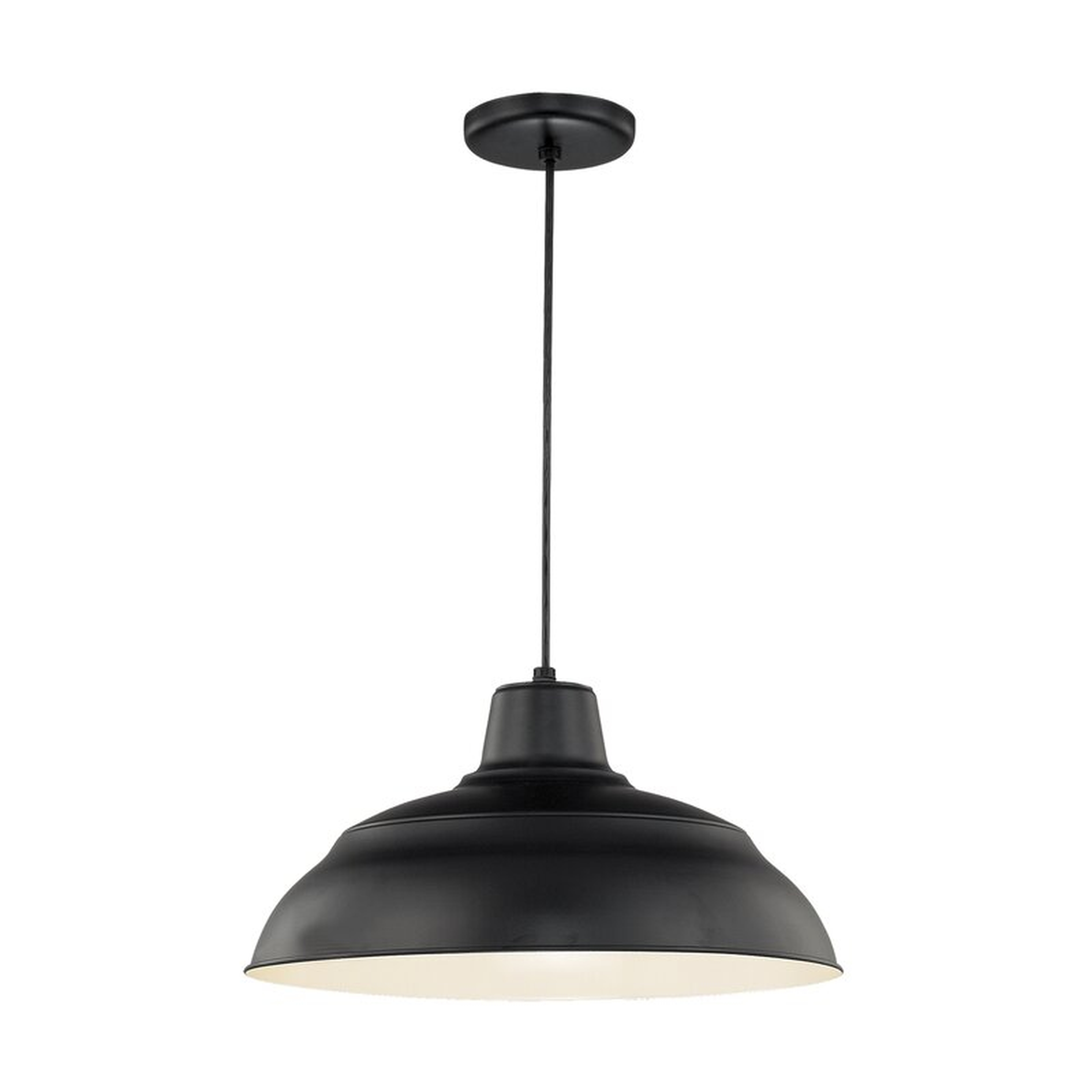 Abrahamson 1 - Light Single Dome Pendant - Wayfair