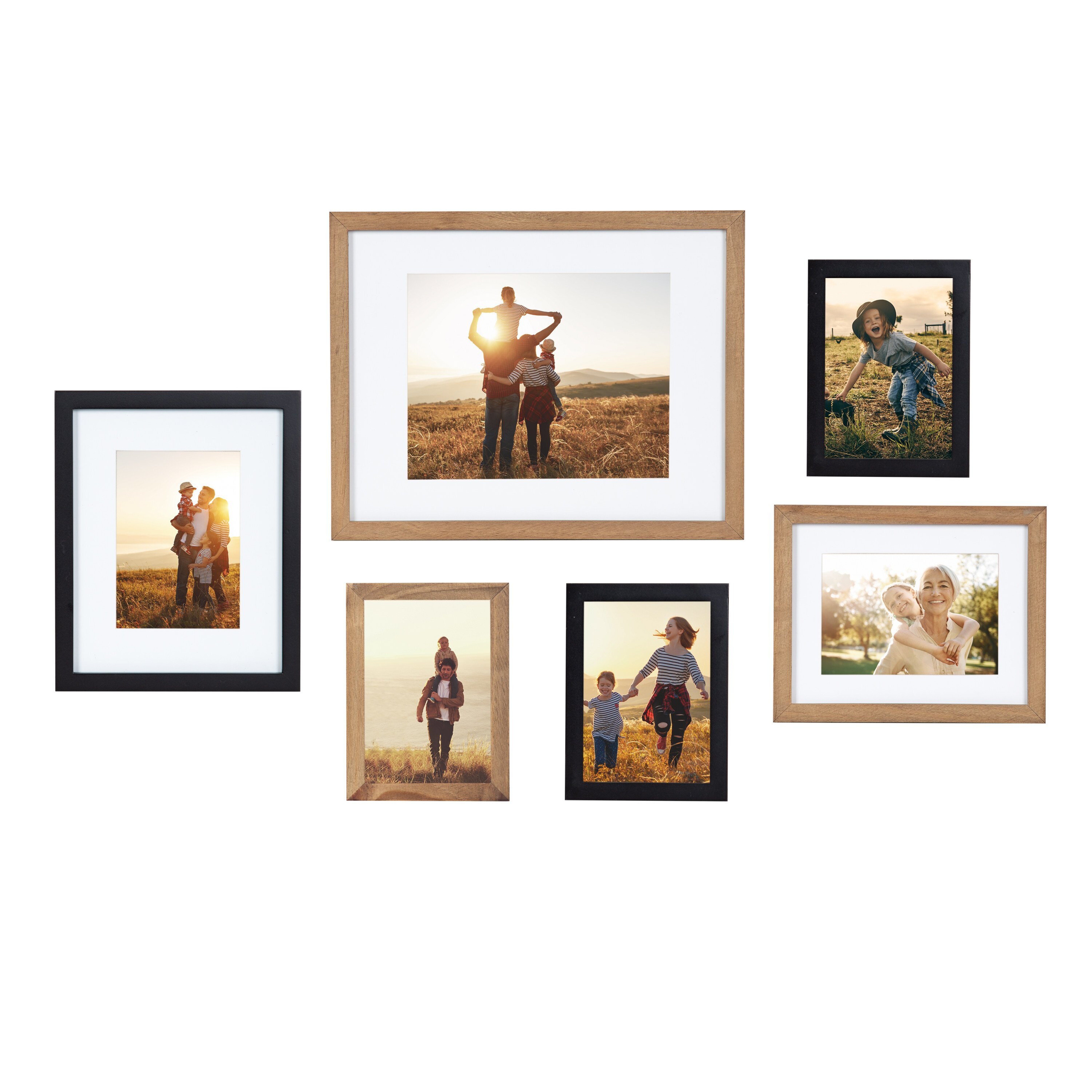 6 Piece Jakasia Gallery Wall Picture Frame Set - Wayfair