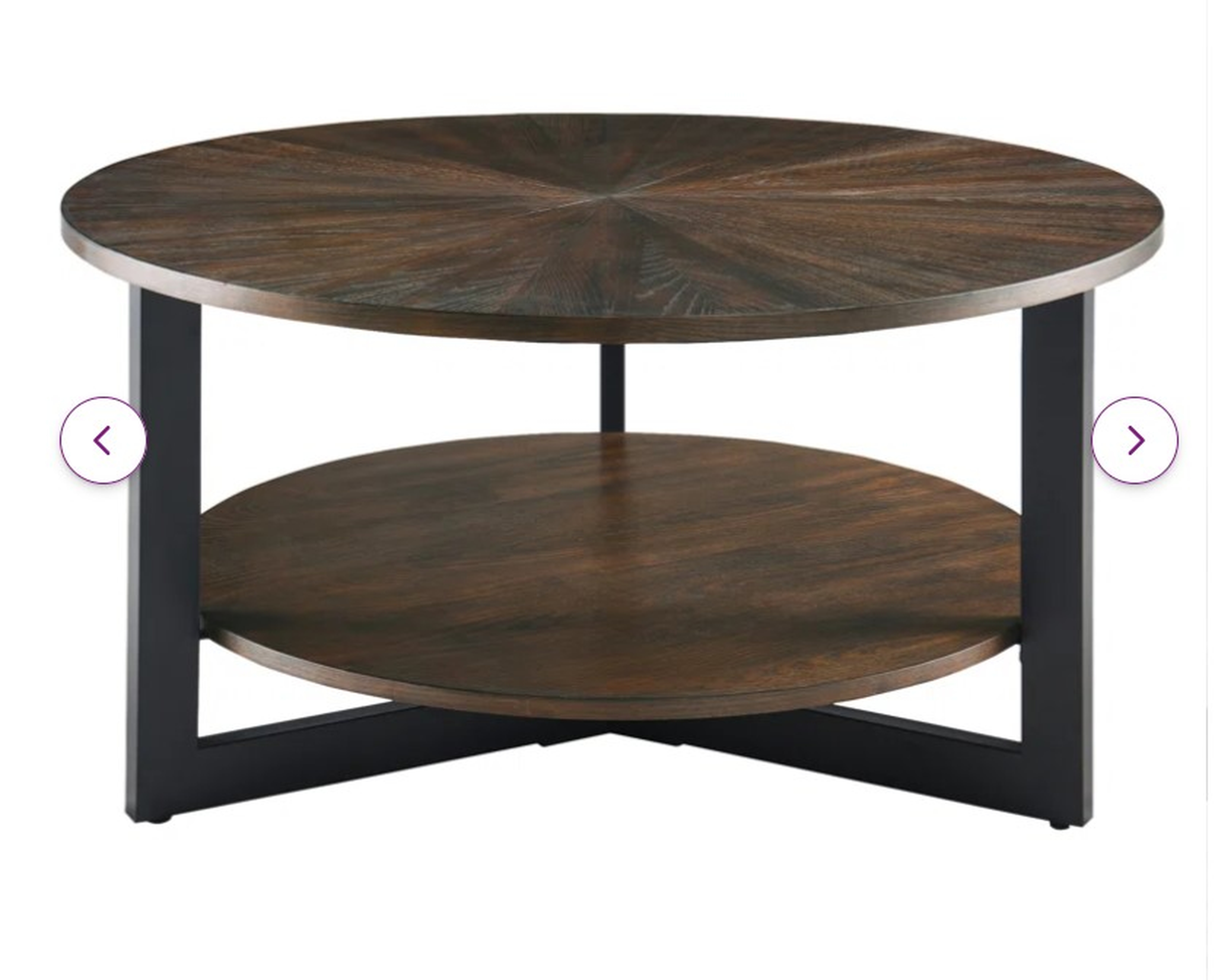 Frame Round Coffee Table With Storage - Wayfair