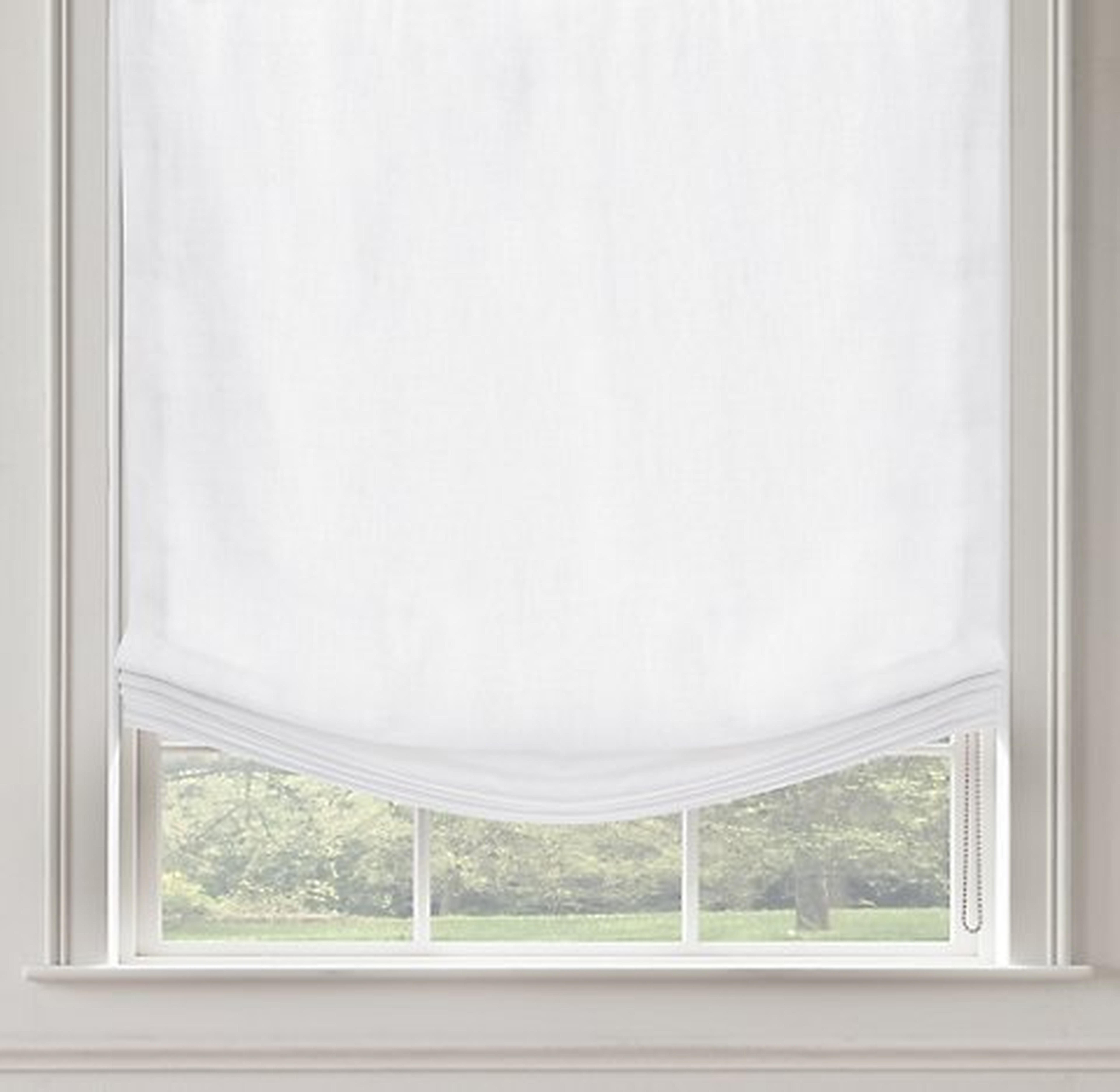 Relaxed Roman Shade - RH