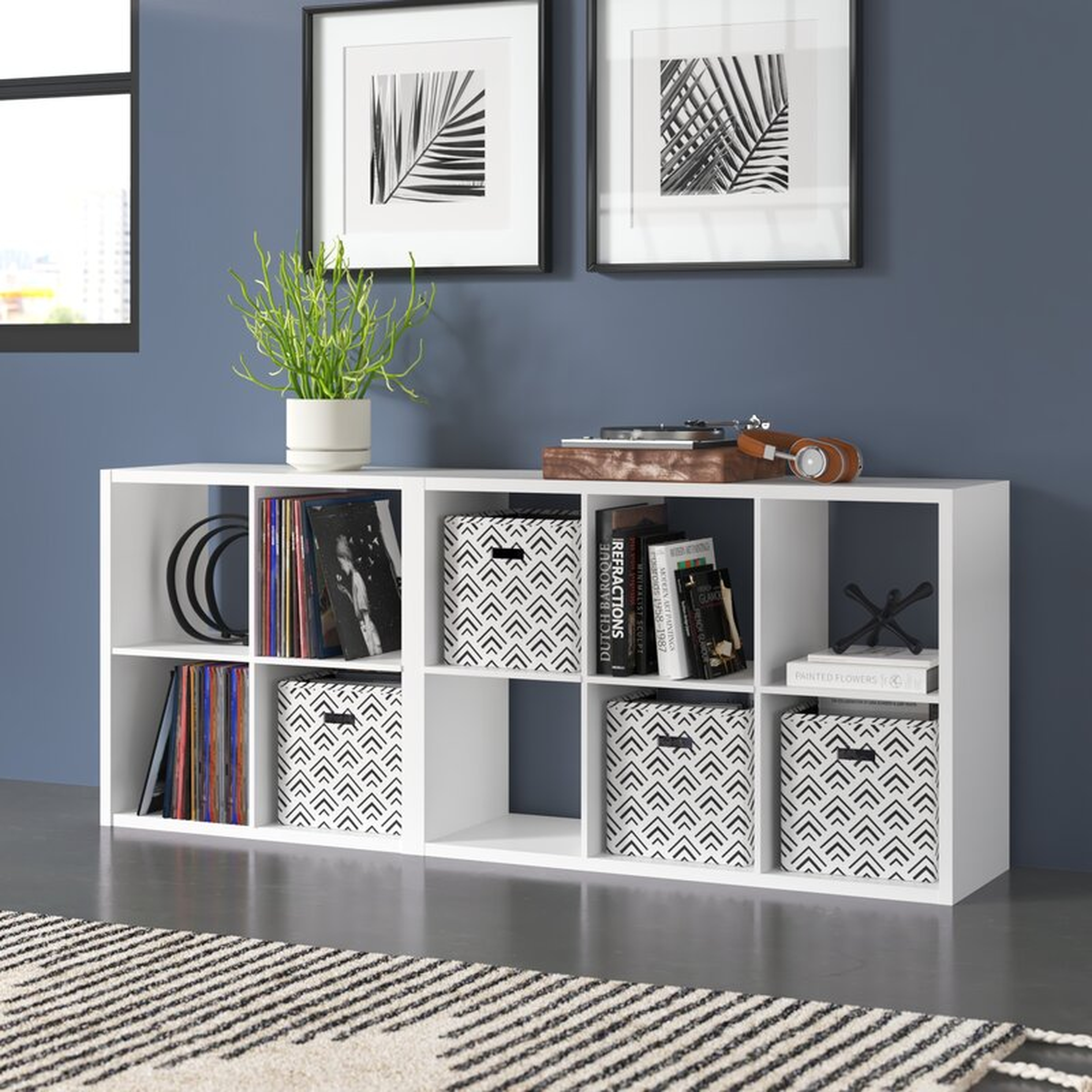 Hamlett 30'' H x 30'' W Cube Bookcase - Wayfair