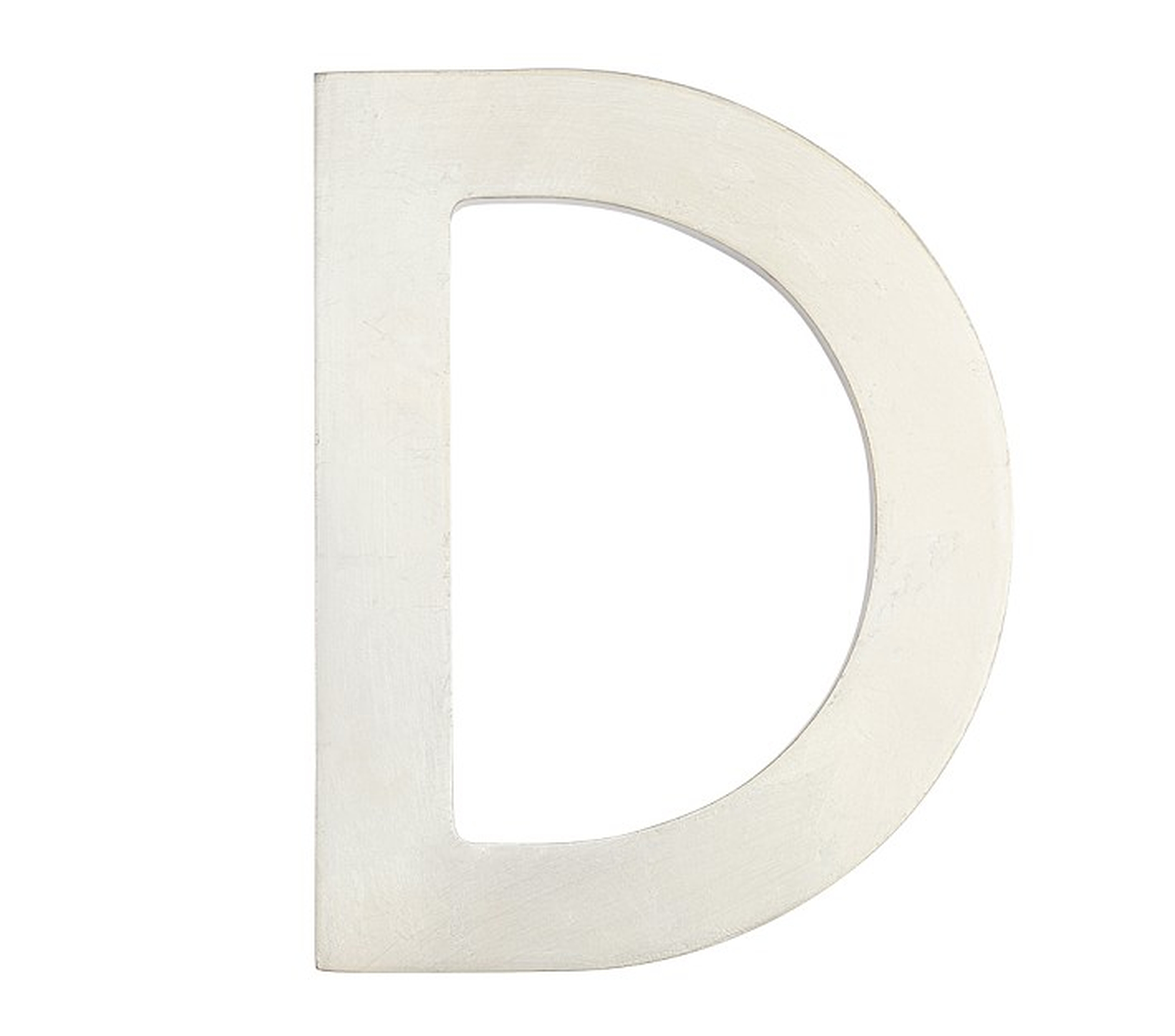 Champagne Laquer Letter D - Pottery Barn Kids
