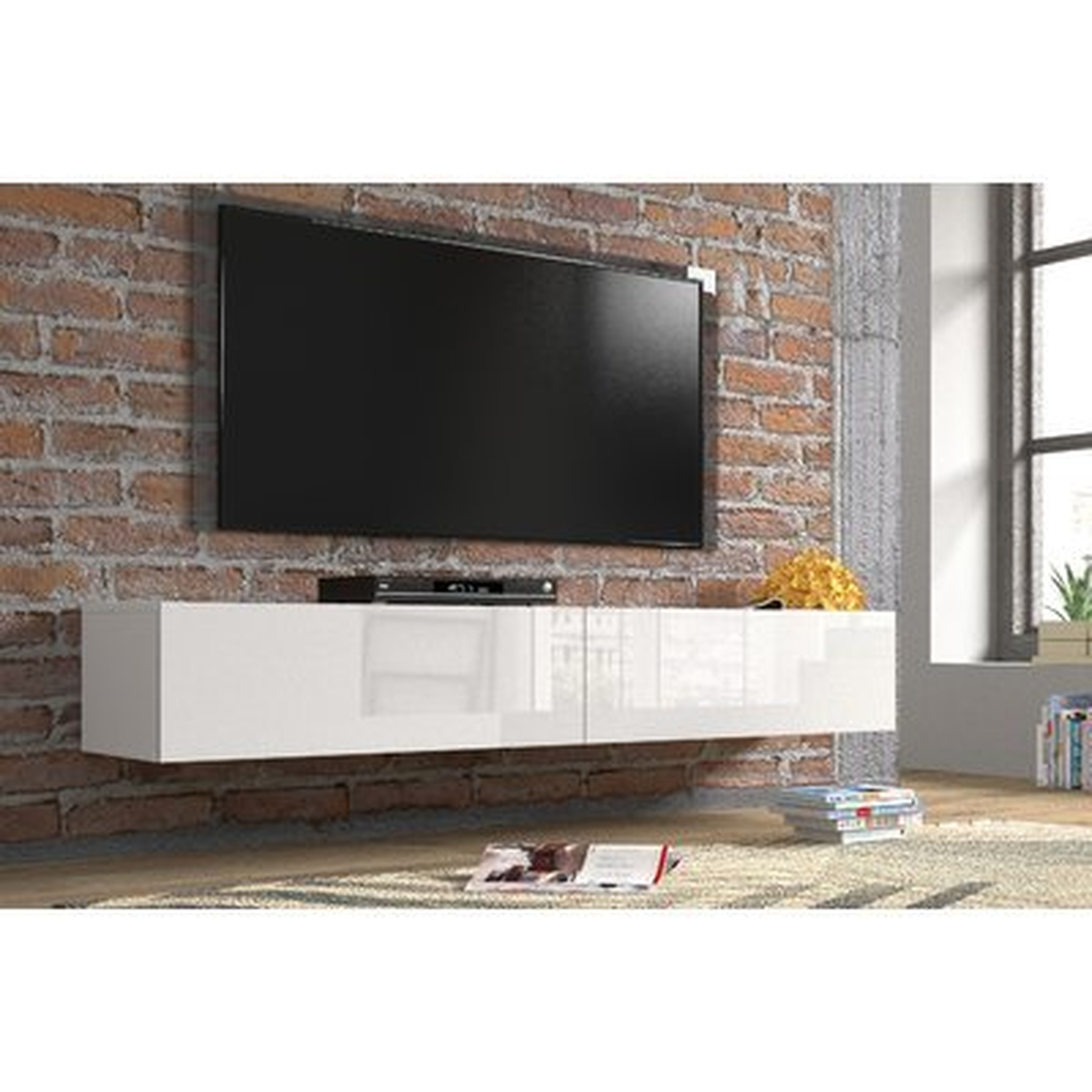 Patty High Gloss TV Stand for TVs up to 70 - AllModern