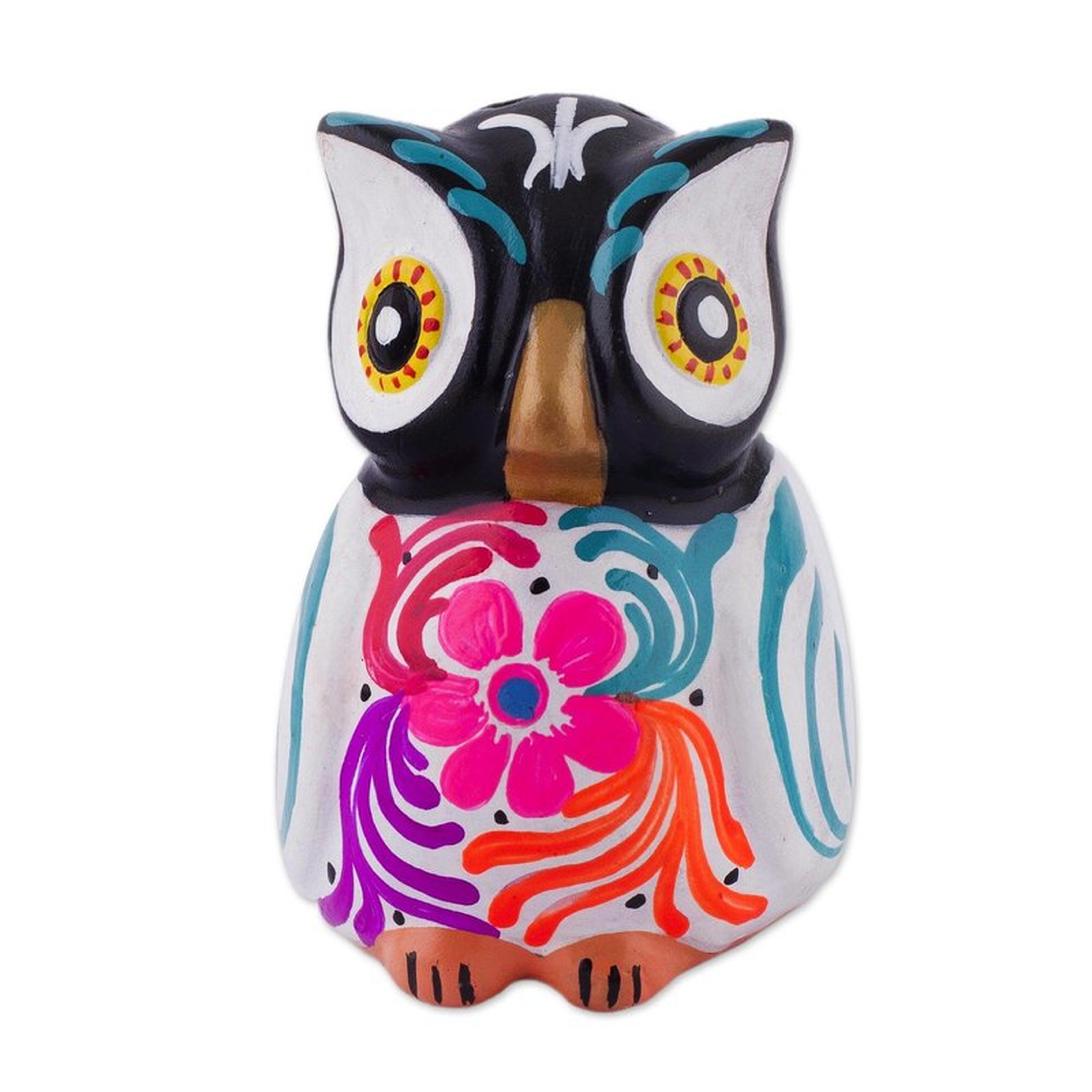 Floral Owl Ceramic Incense Burner - Wayfair