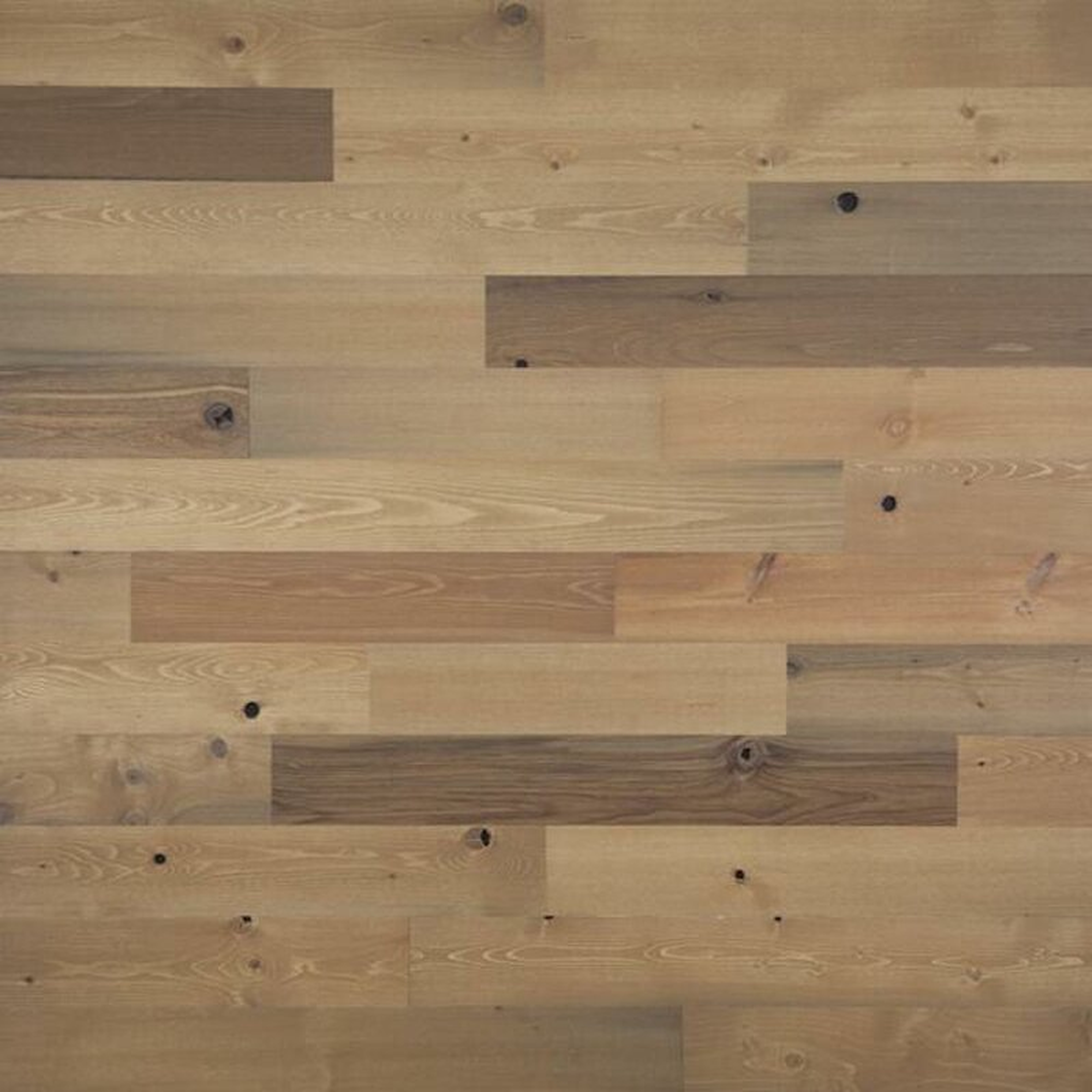 5" x 42" Reclaimed Peel and Stick Solid Wood Wall Paneling, 40 sq ft per pack (price per sq/ft) - Wayfair