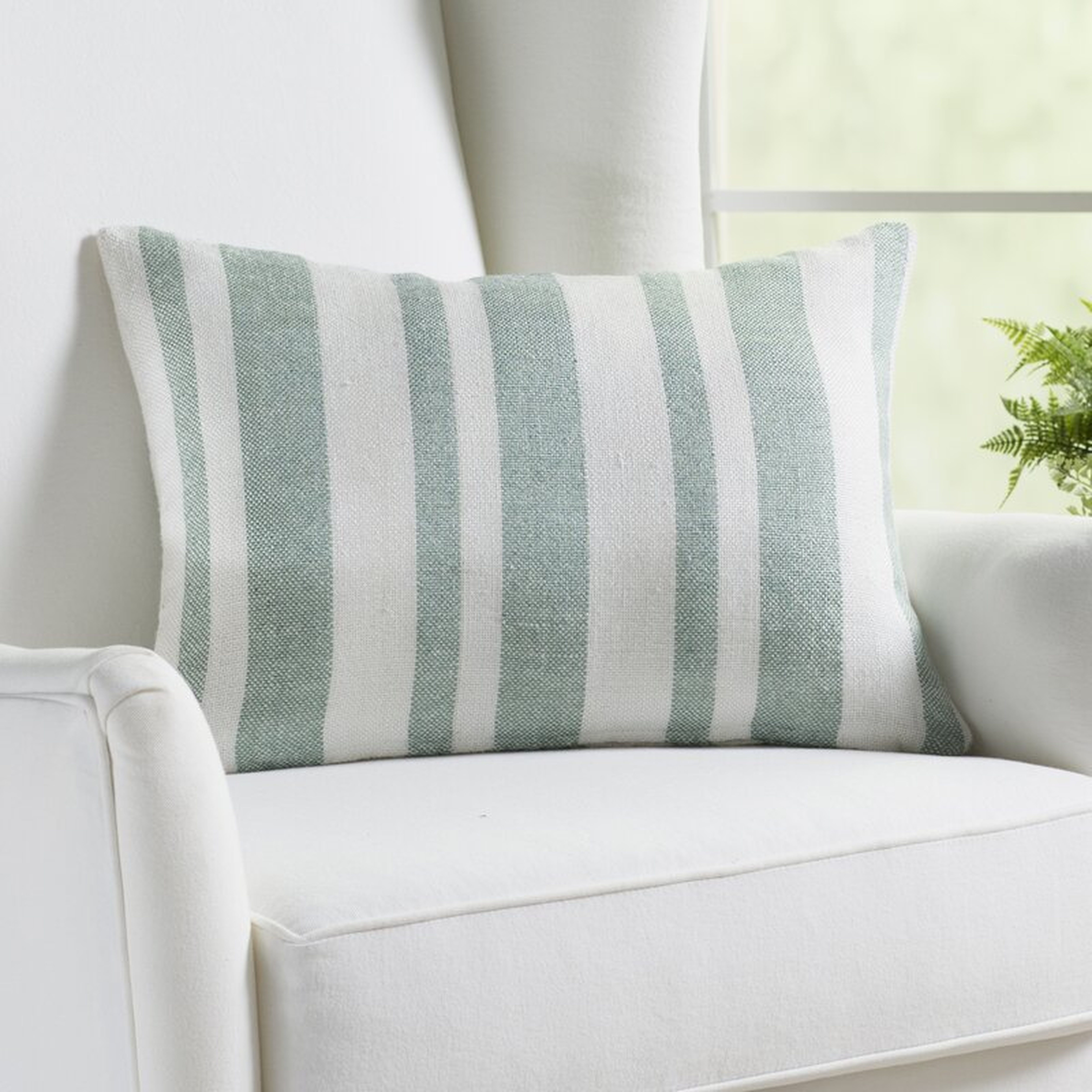 Padron Striped Indoor/Outdoor Lumbar Pillow (Insert Included) - Birch Lane